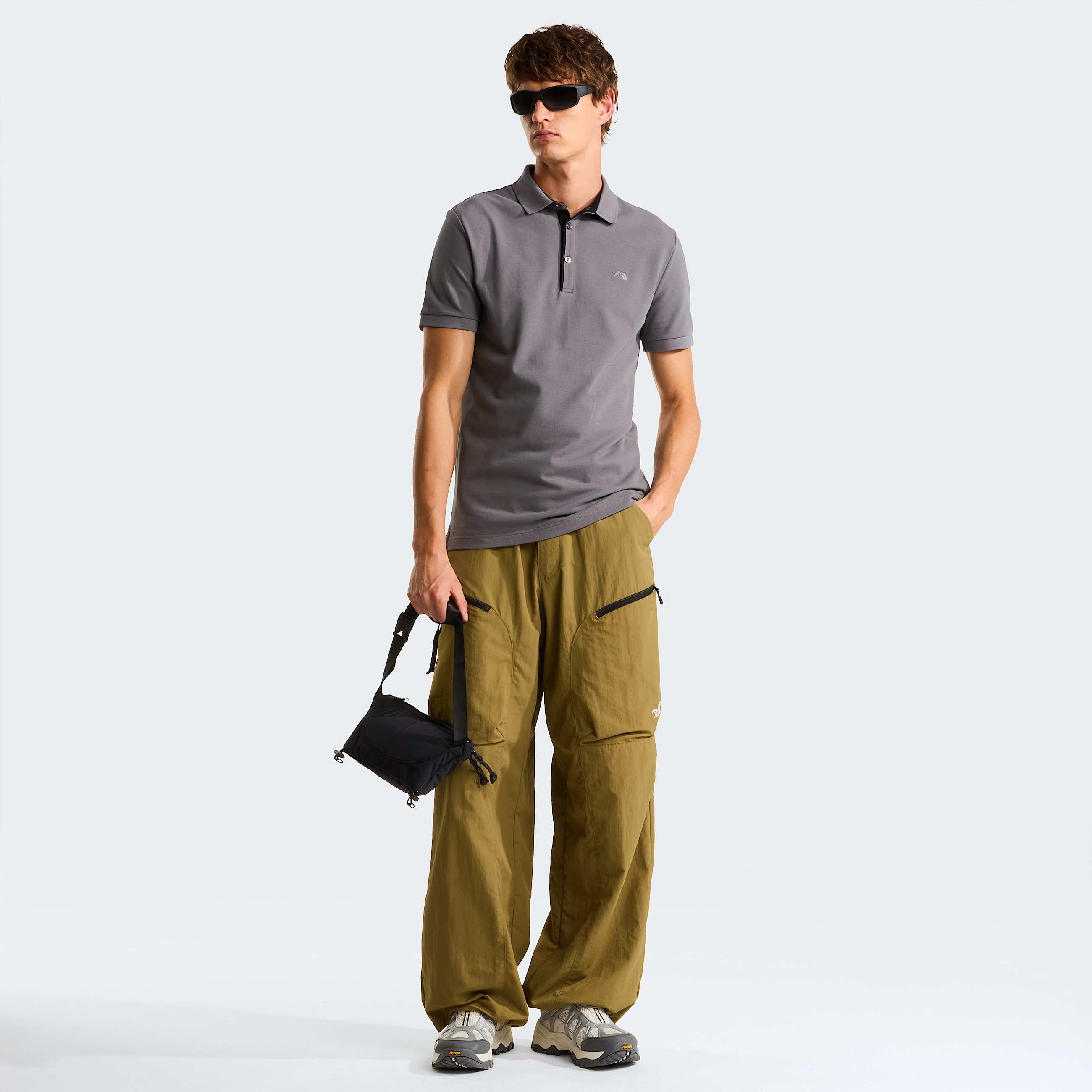 Mens Premium Slim Polo Shirt TNF ALT1