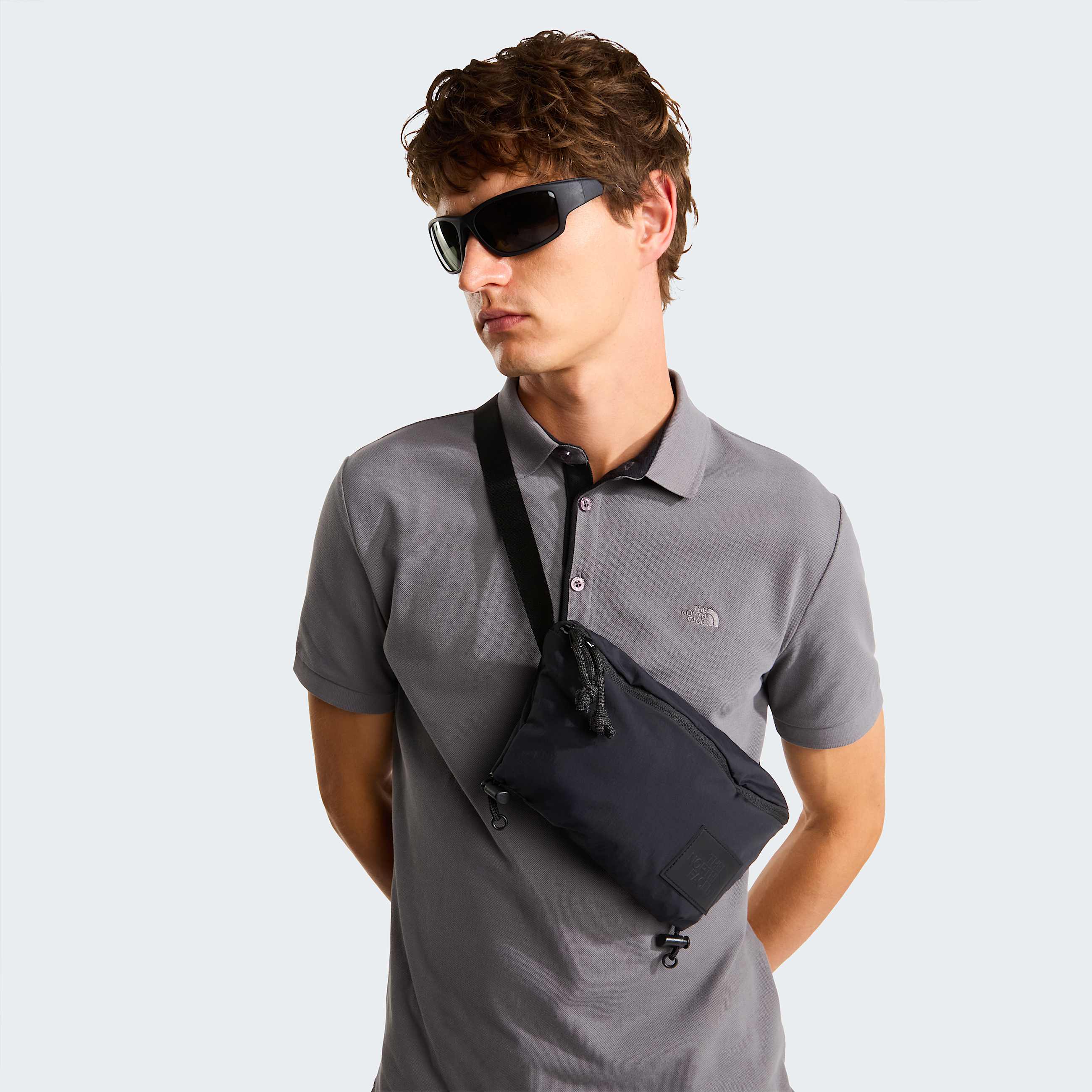 Mens Premium Slim Polo Shirt TNF ALT5