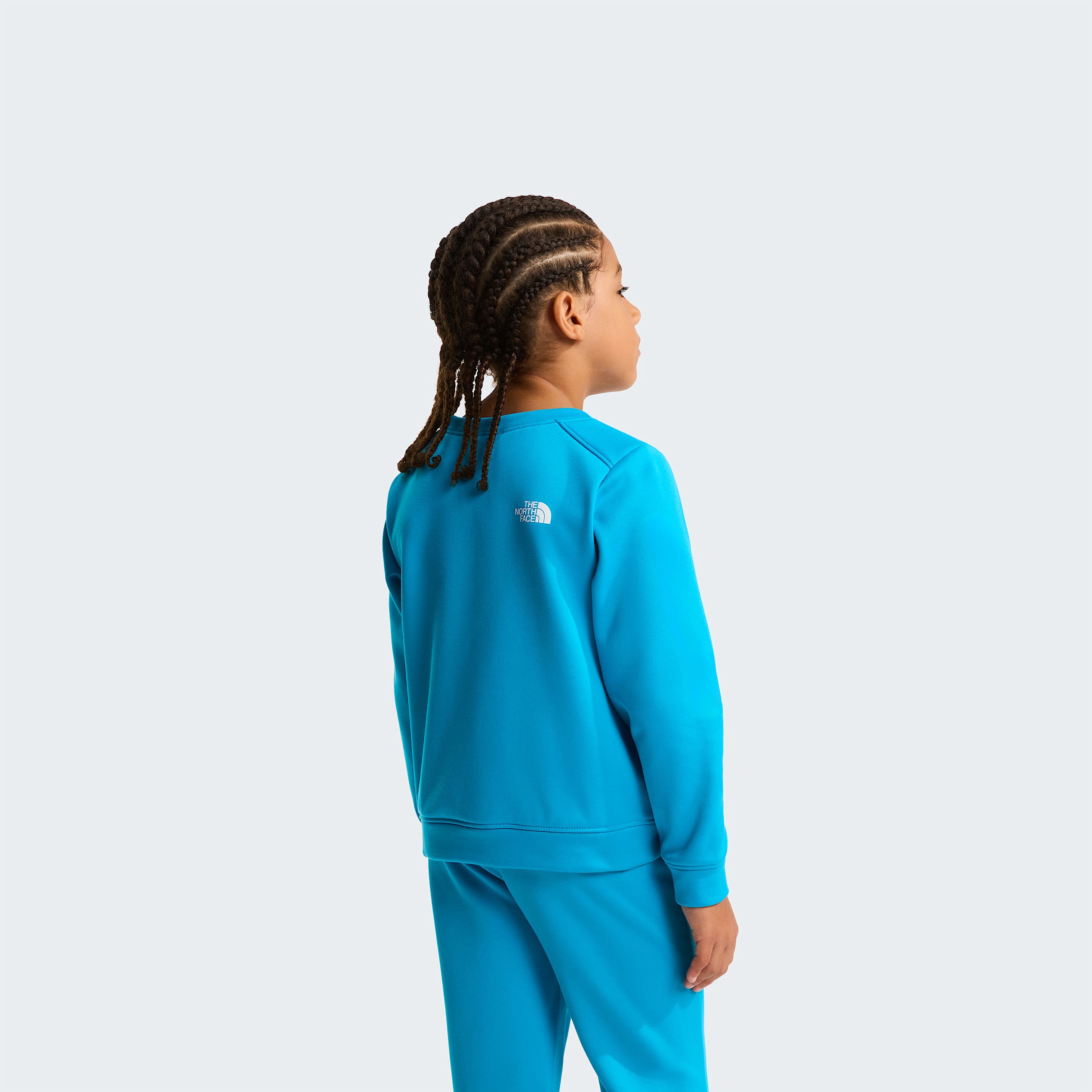 Kids TNF Performance Fleece TwoPiece Set TNF Meridian Blue ALT5