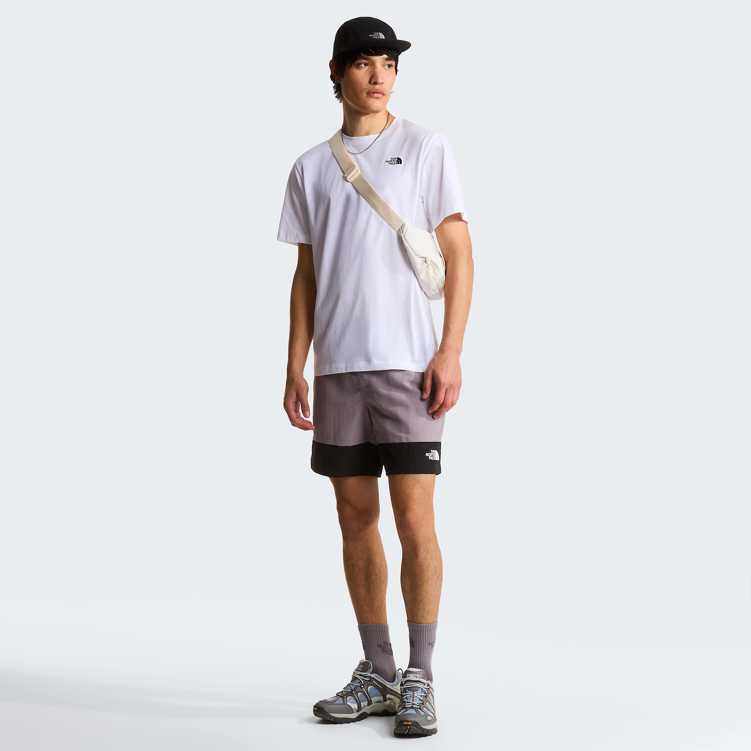 Mens Evolution Simple Dome Regular TShirt TNF TNF White ALT1