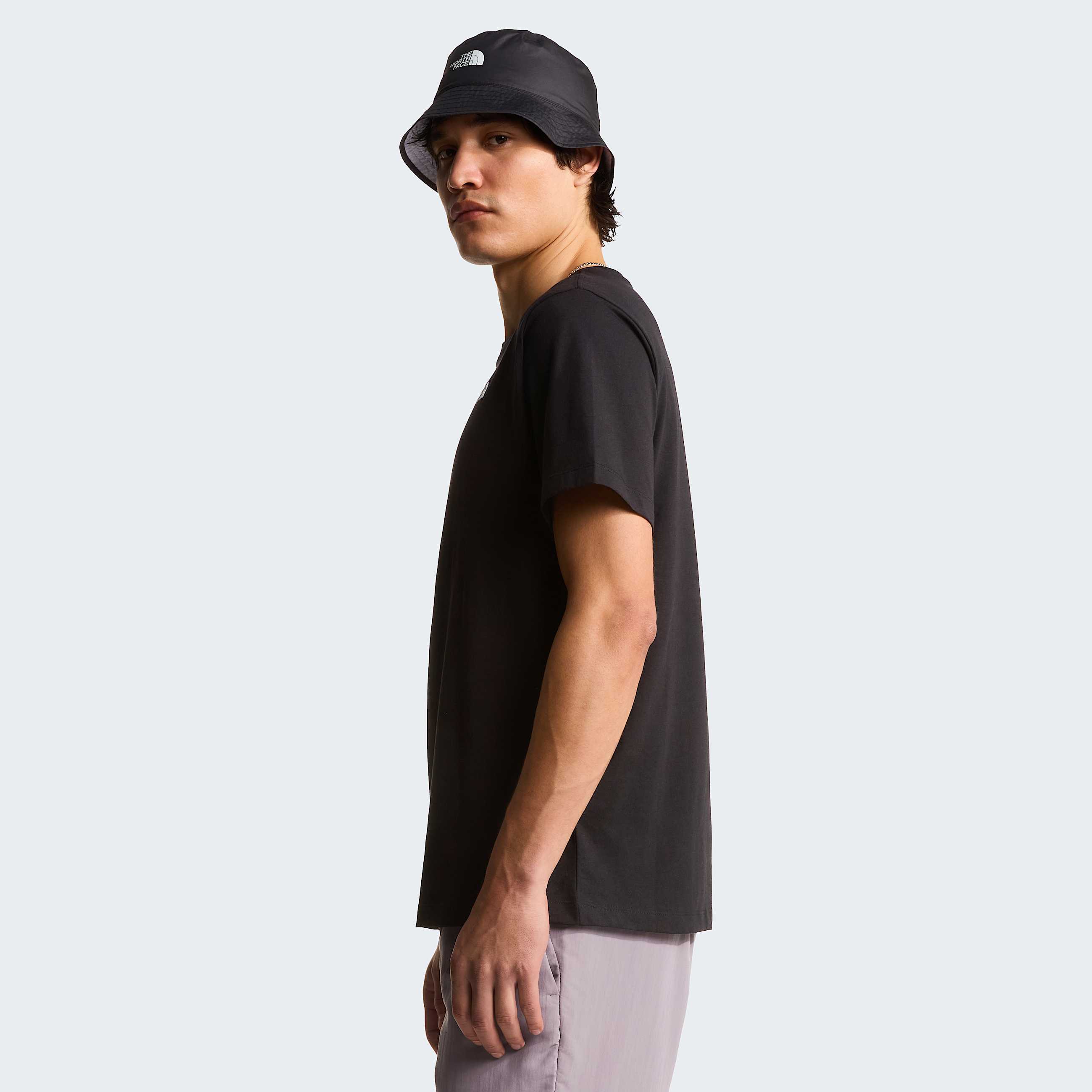 Mens Evolution Simple Dome Regular TShirt TNF TNF Black ALT2