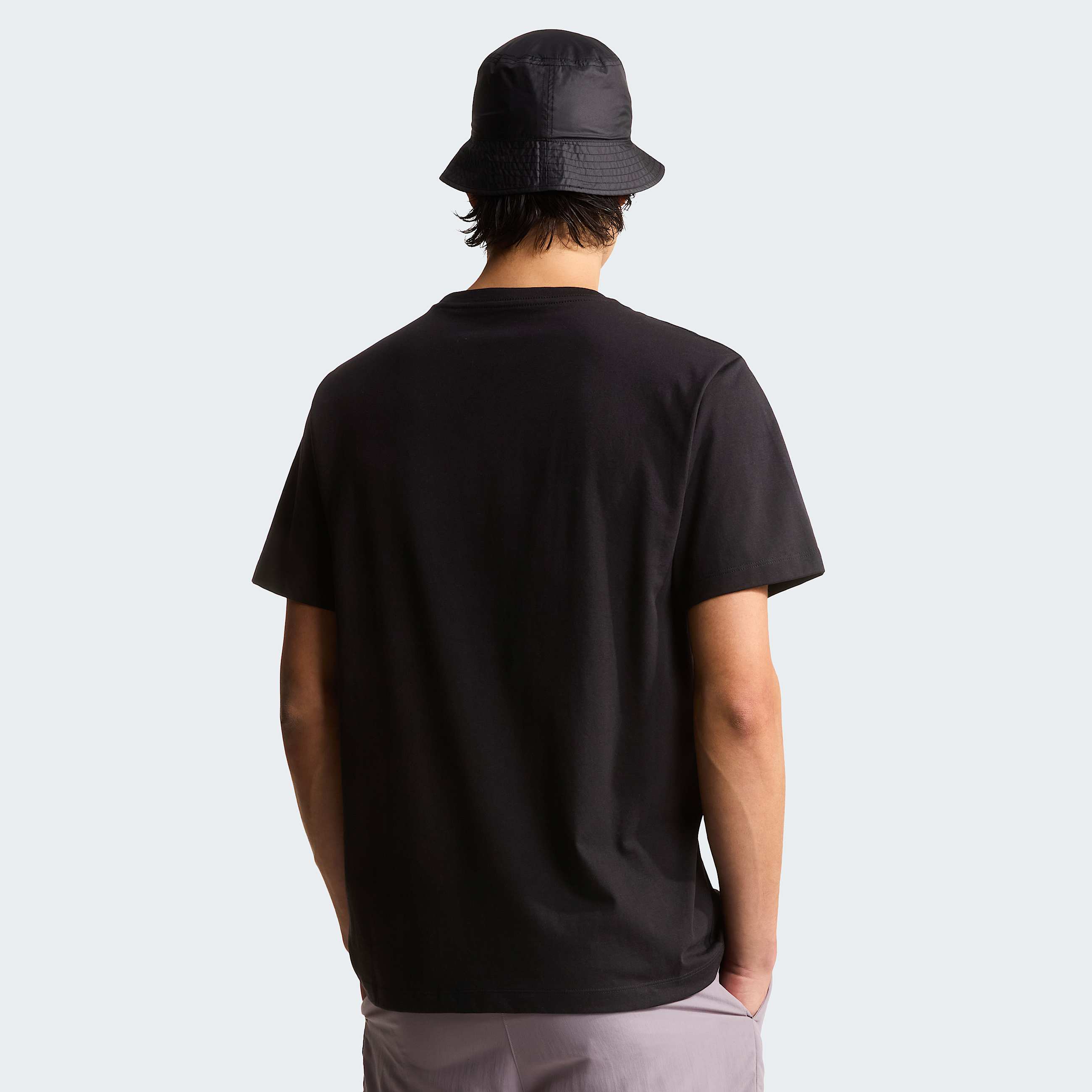 Mens Evolution Simple Dome Regular TShirt TNF TNF Black ALT3