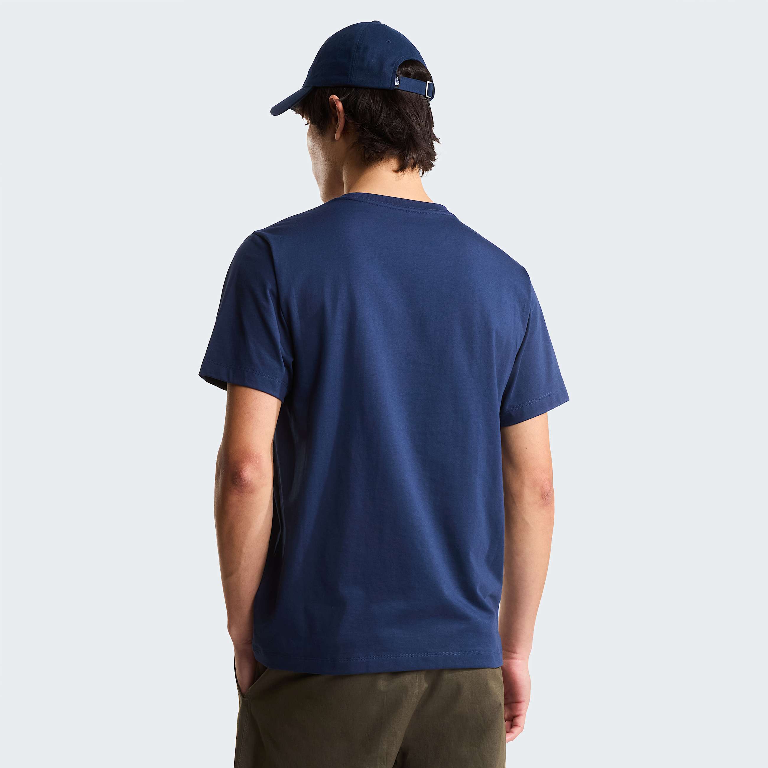 Mens Evolution Simple Dome Regular TShirt TNF Summit Navy ALT3
