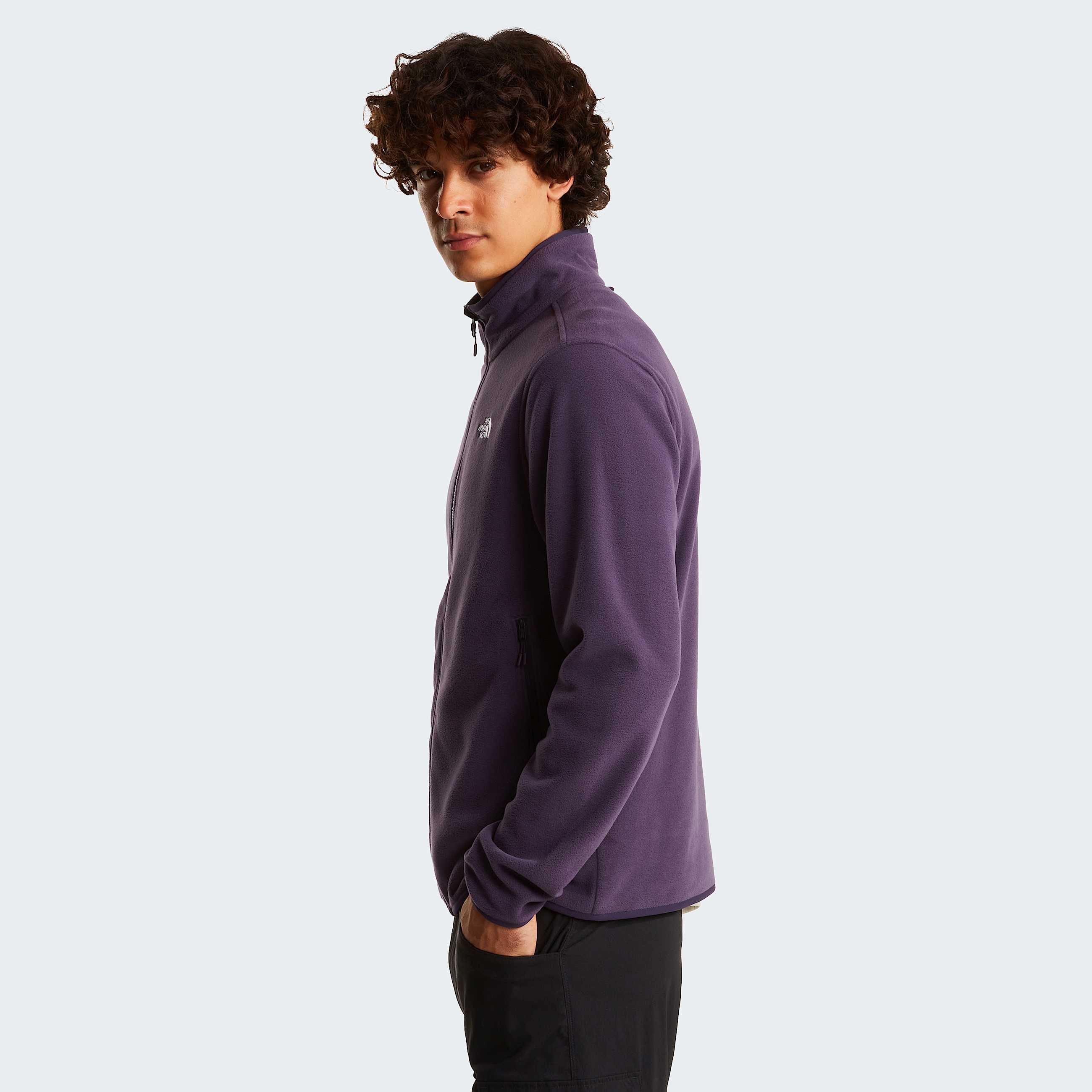 Glacier Fleece mit durchgehendem RV fr Herren TNF Endless Dusk ALT2
