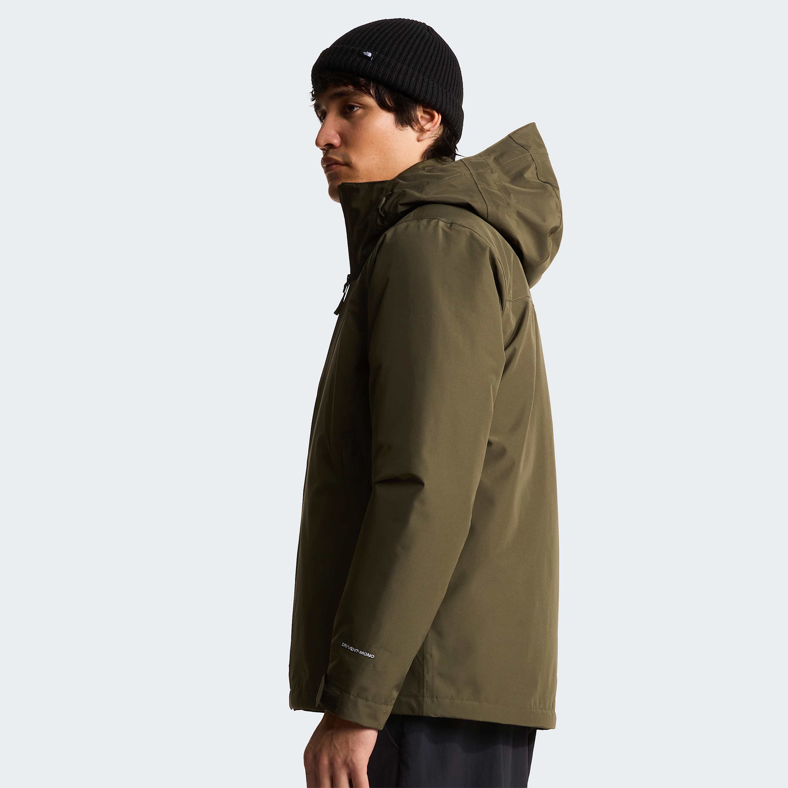 Giacca 3 in 1 con cappuccio Carto Mono Triclimate da uomo TNF New Taupe Green ALT3