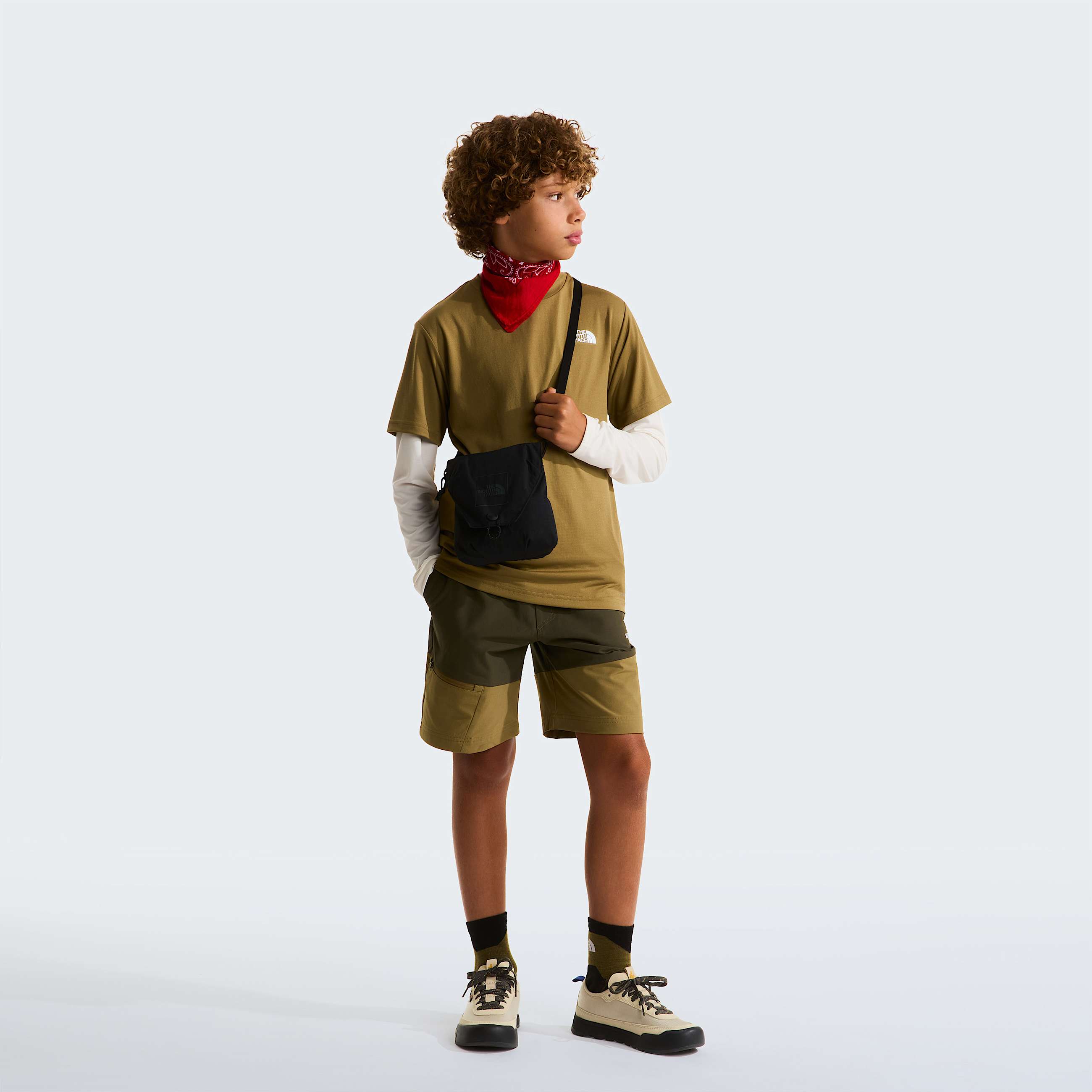 Teens 247 TShirt TNF Cedar ALT1