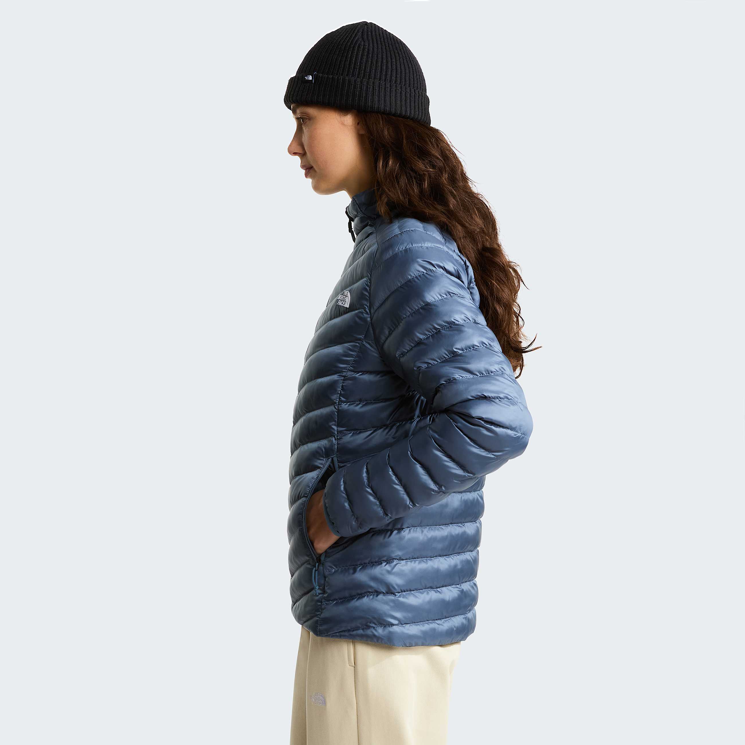 Huilajas met synthetische isolatie voor dames TNF Granite Grey ALT2