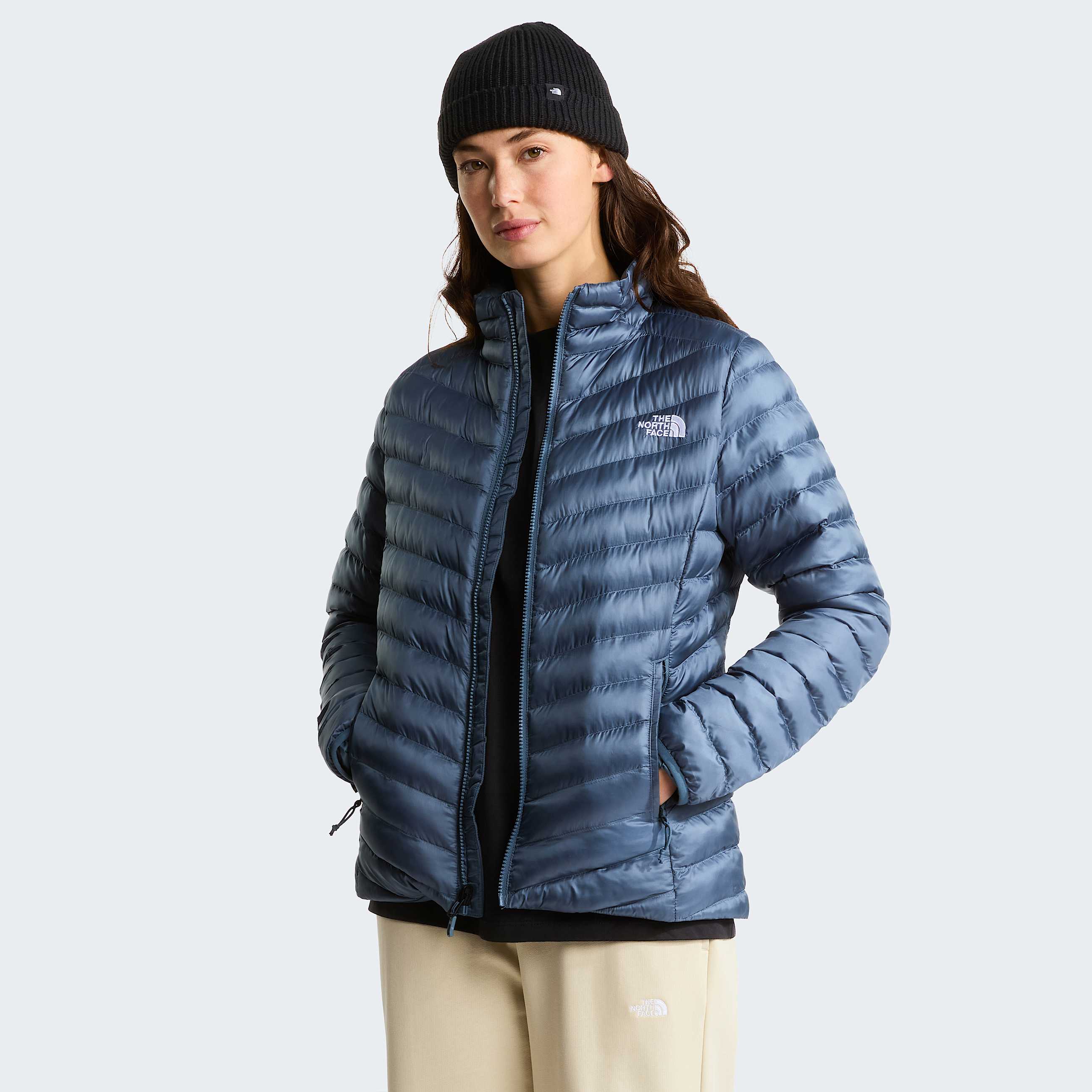 Huilajas met synthetische isolatie voor dames TNF Granite Grey ALT4