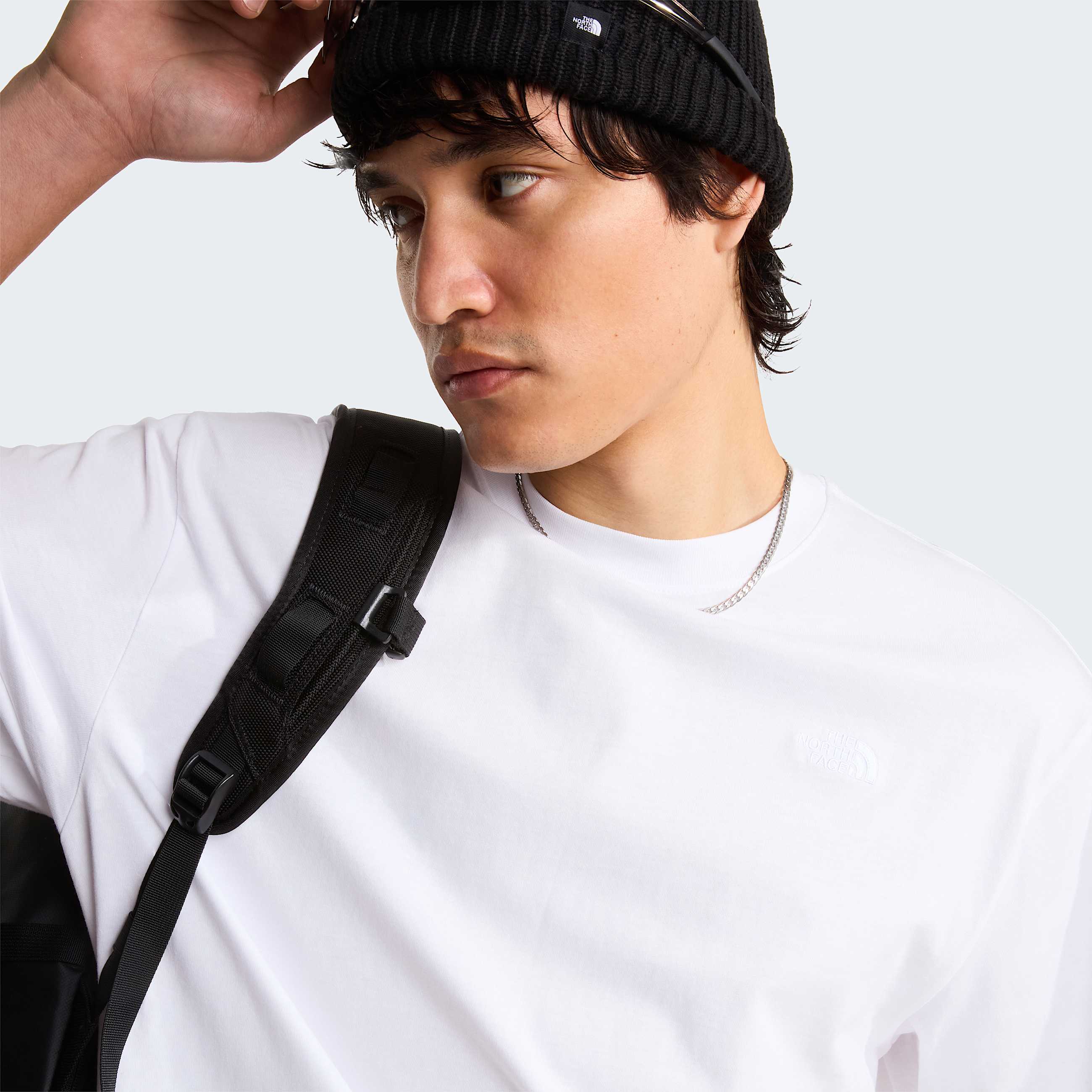 TNF Essential Simple Dome Tshirt voor heren TNF TNF White ALT5