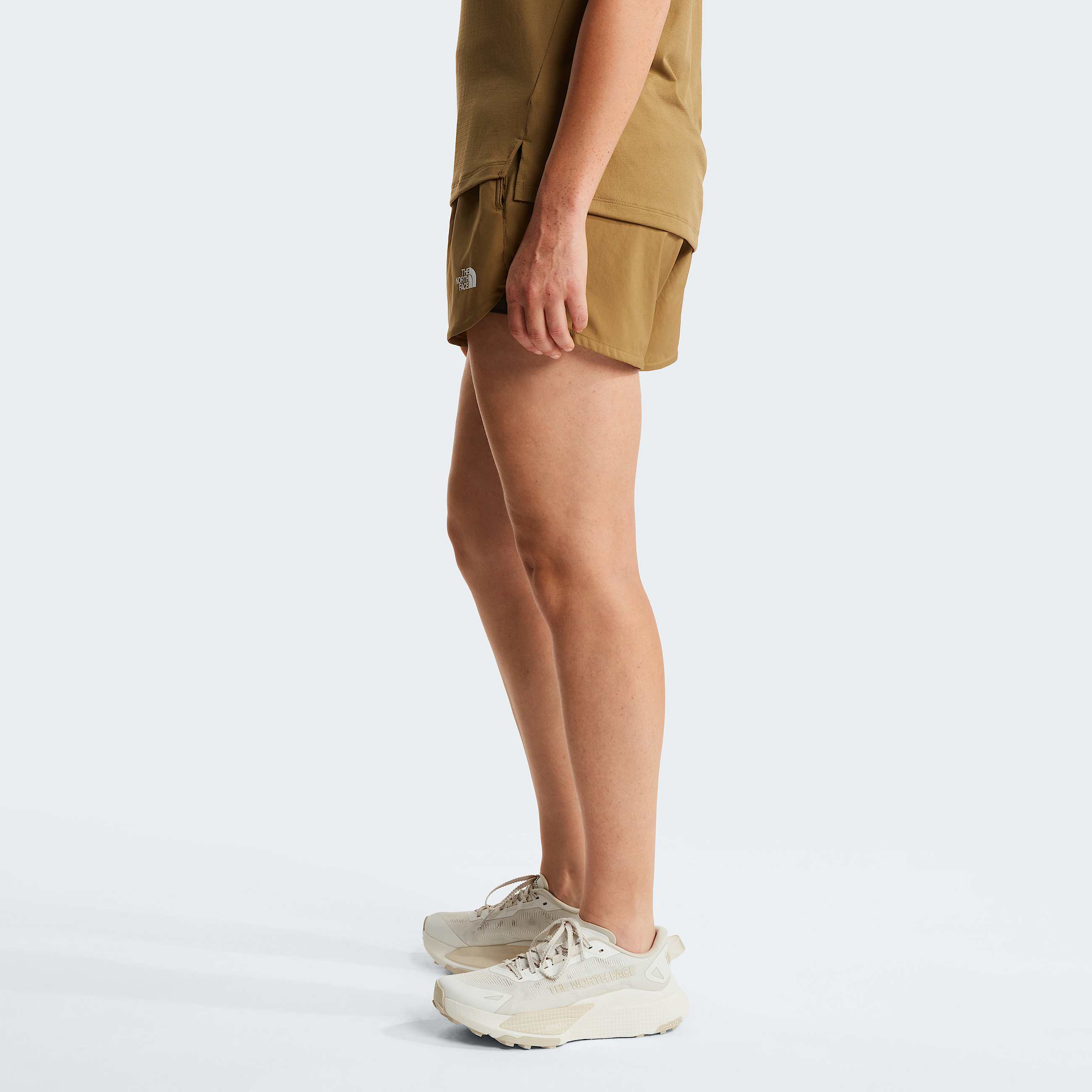 Pantaloncini Flex 2 in 1 da donna TNF CedarNew Taupe Green ALT2