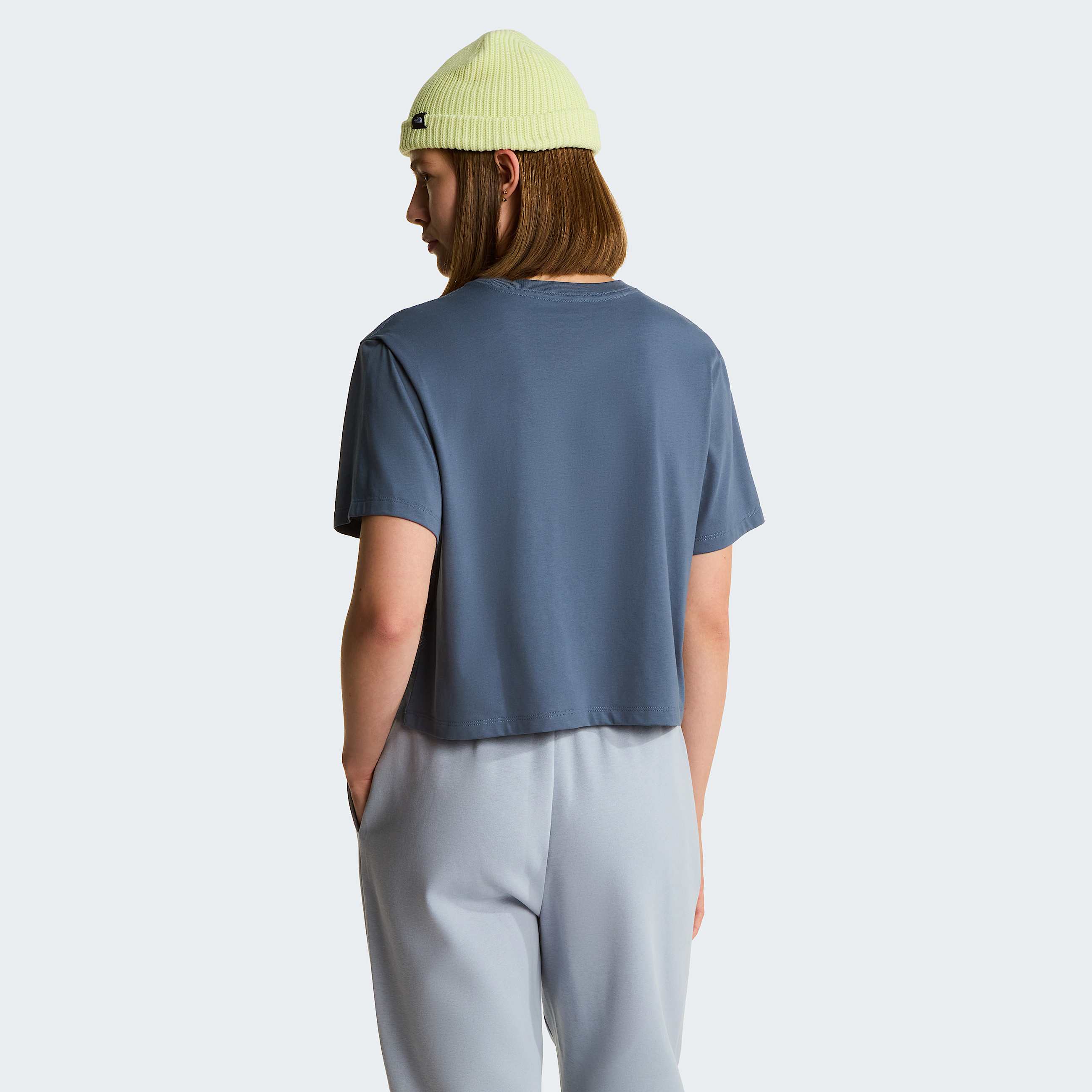 Evolution Simple Dome Cropped Relaxed TShirt W TNF ALT3