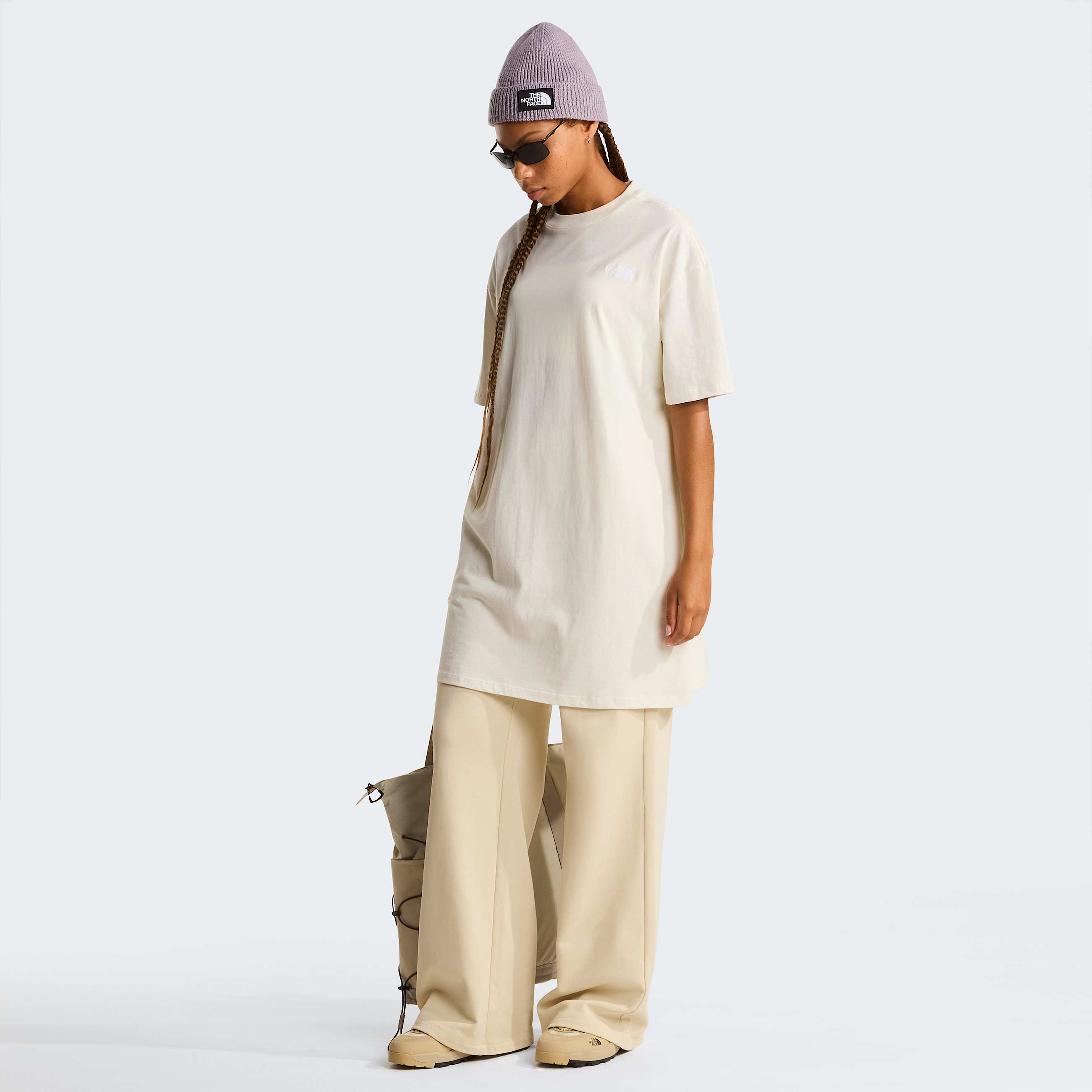 Robe Tshirt Simple Dome Evolution pour femme TNF White Dune ALT1