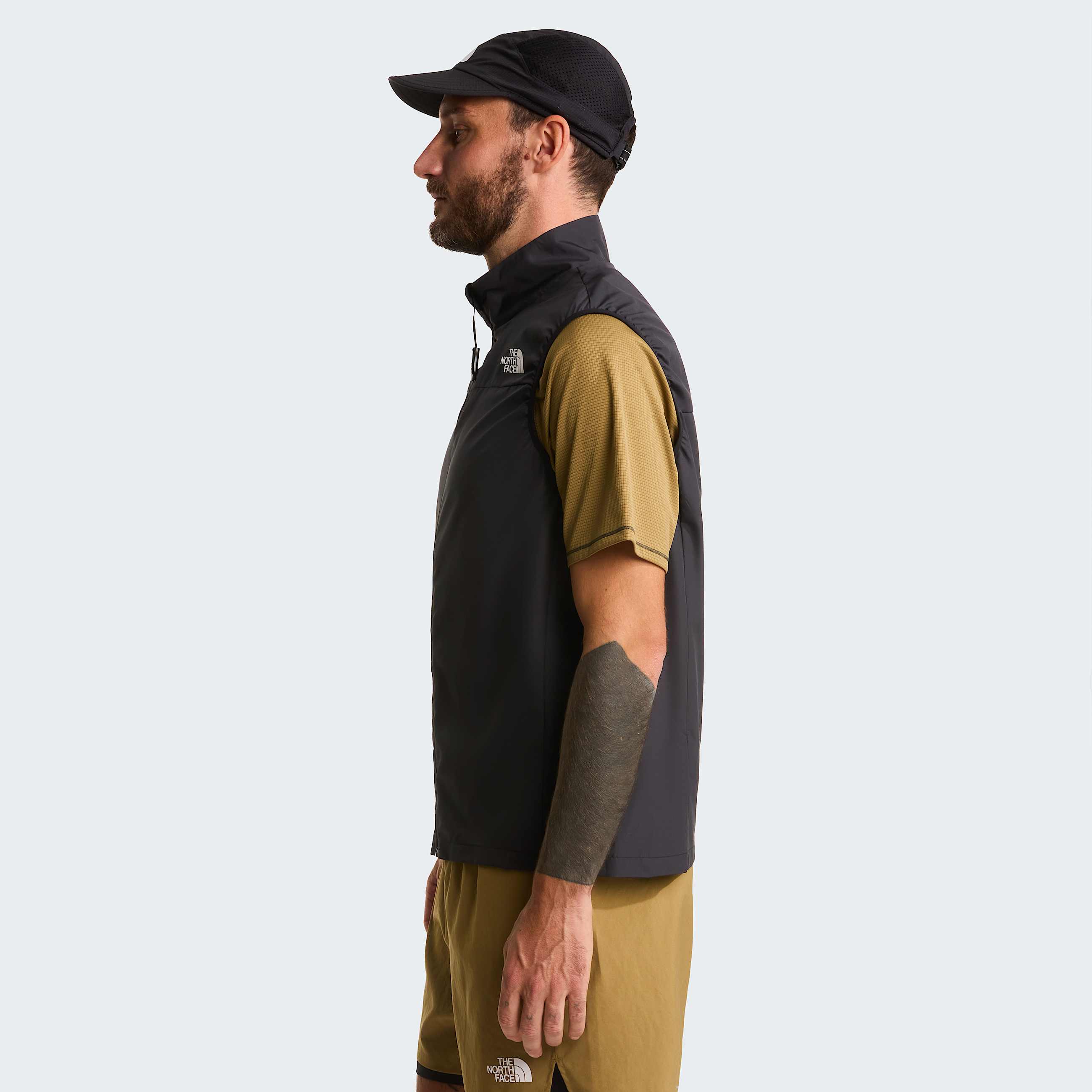 Mens Fontanales Wind Gilet TNF TNF Black ALT2