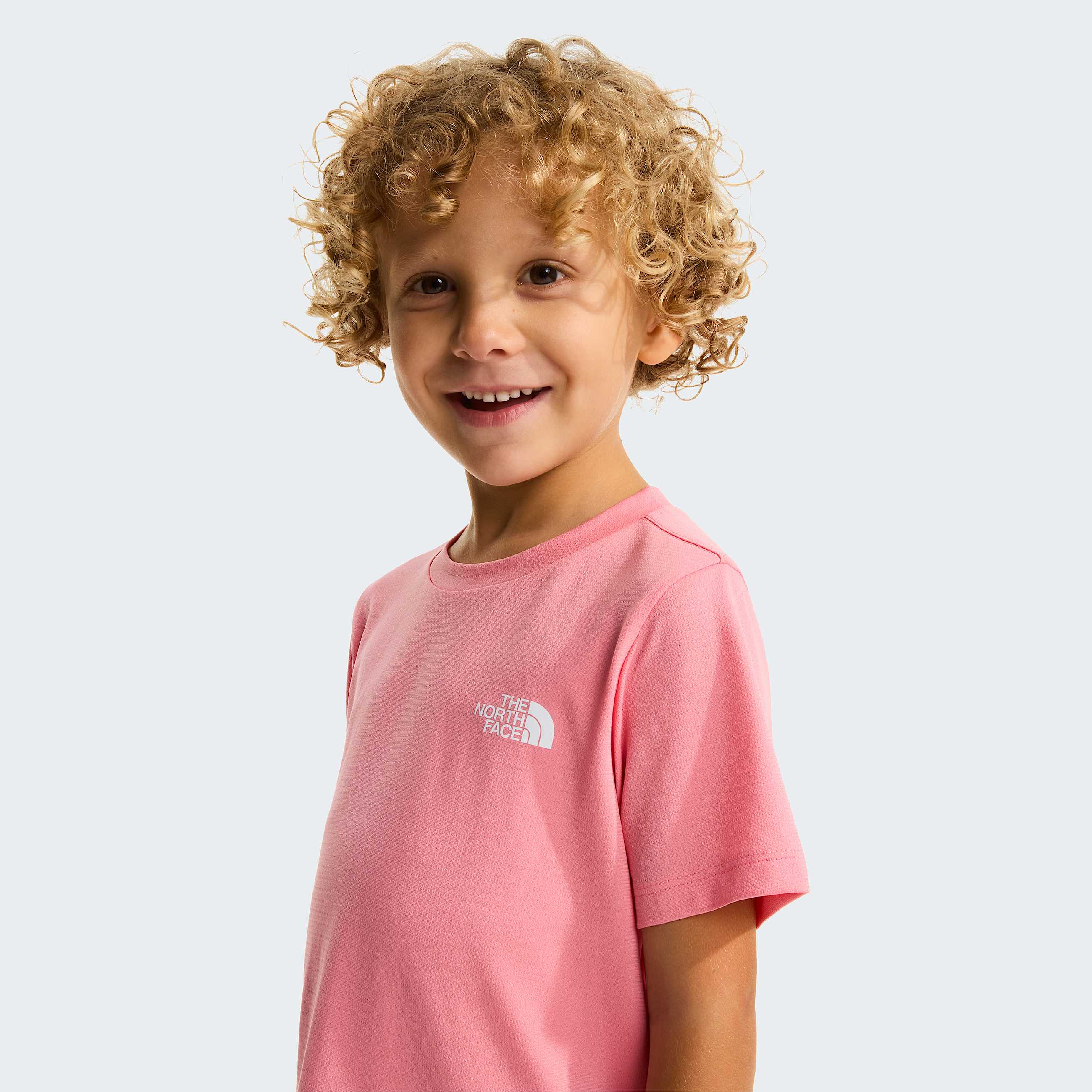Kids 247 Set TNF Coral CrushTranscendent Grey ALT5