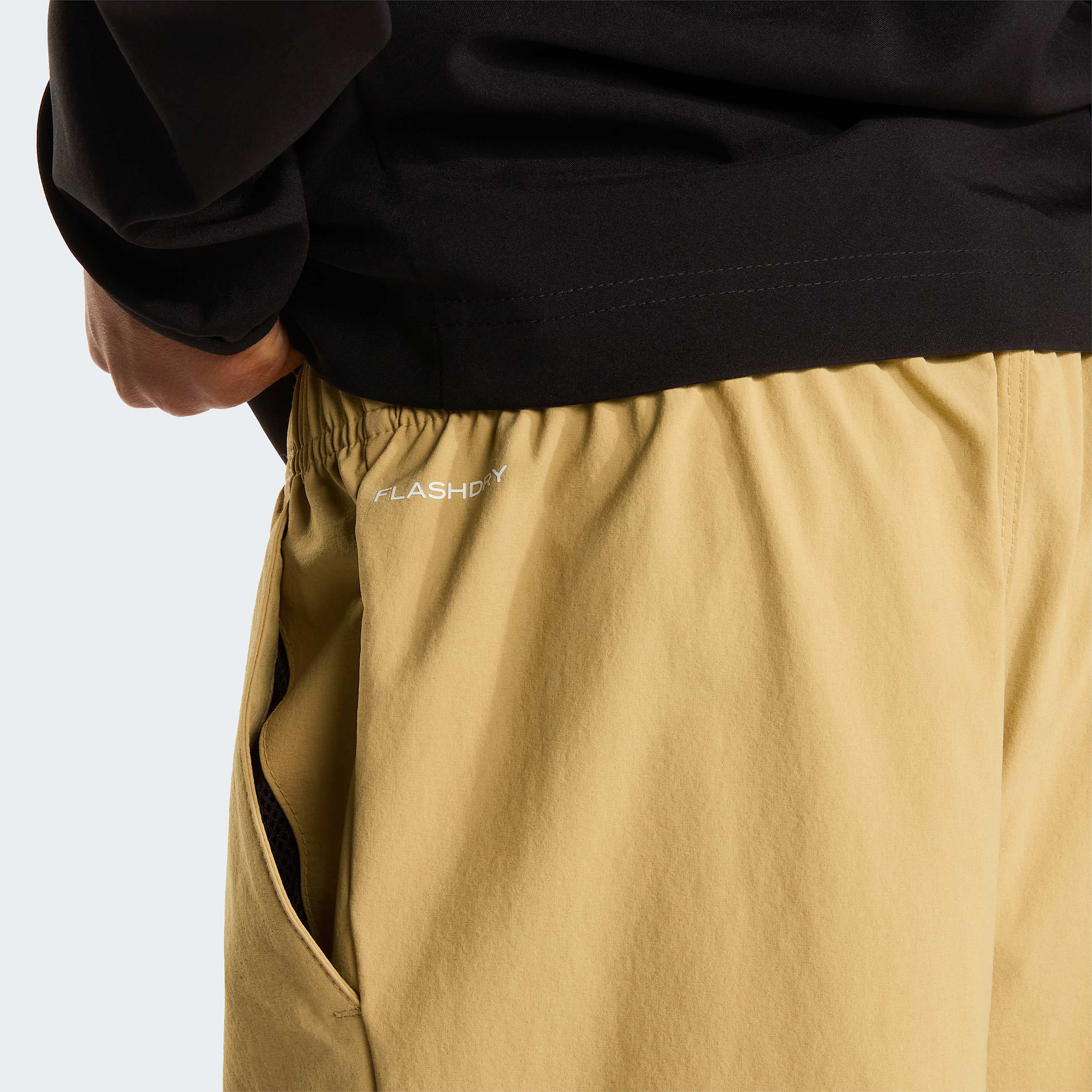 Teens Lightweight Hiking Shorts TNF Khaki Stone ALT5