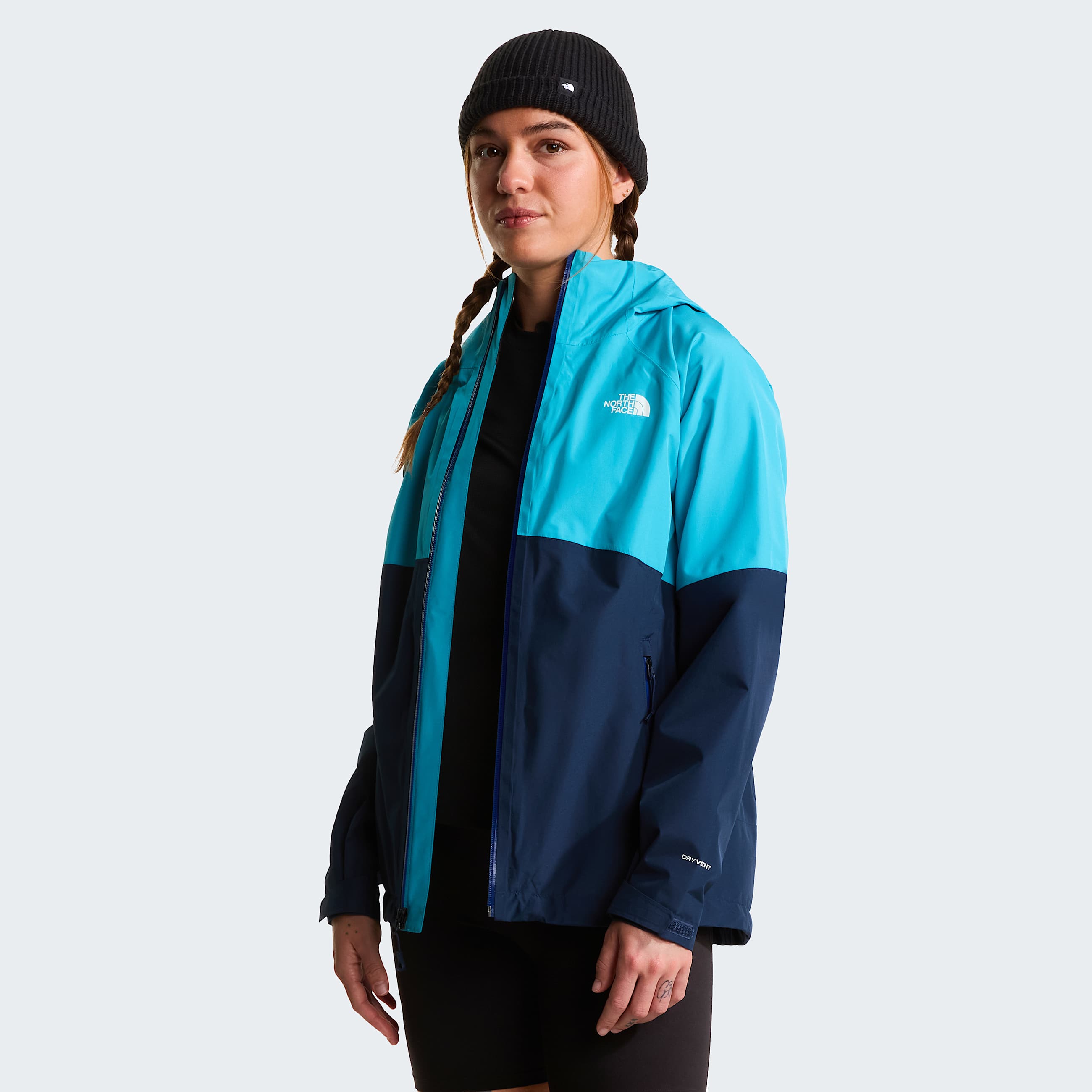 Casaco compatvel por fecho de correr Diablo Dynamic para mulher TNF River IceSummit Navy ALT4