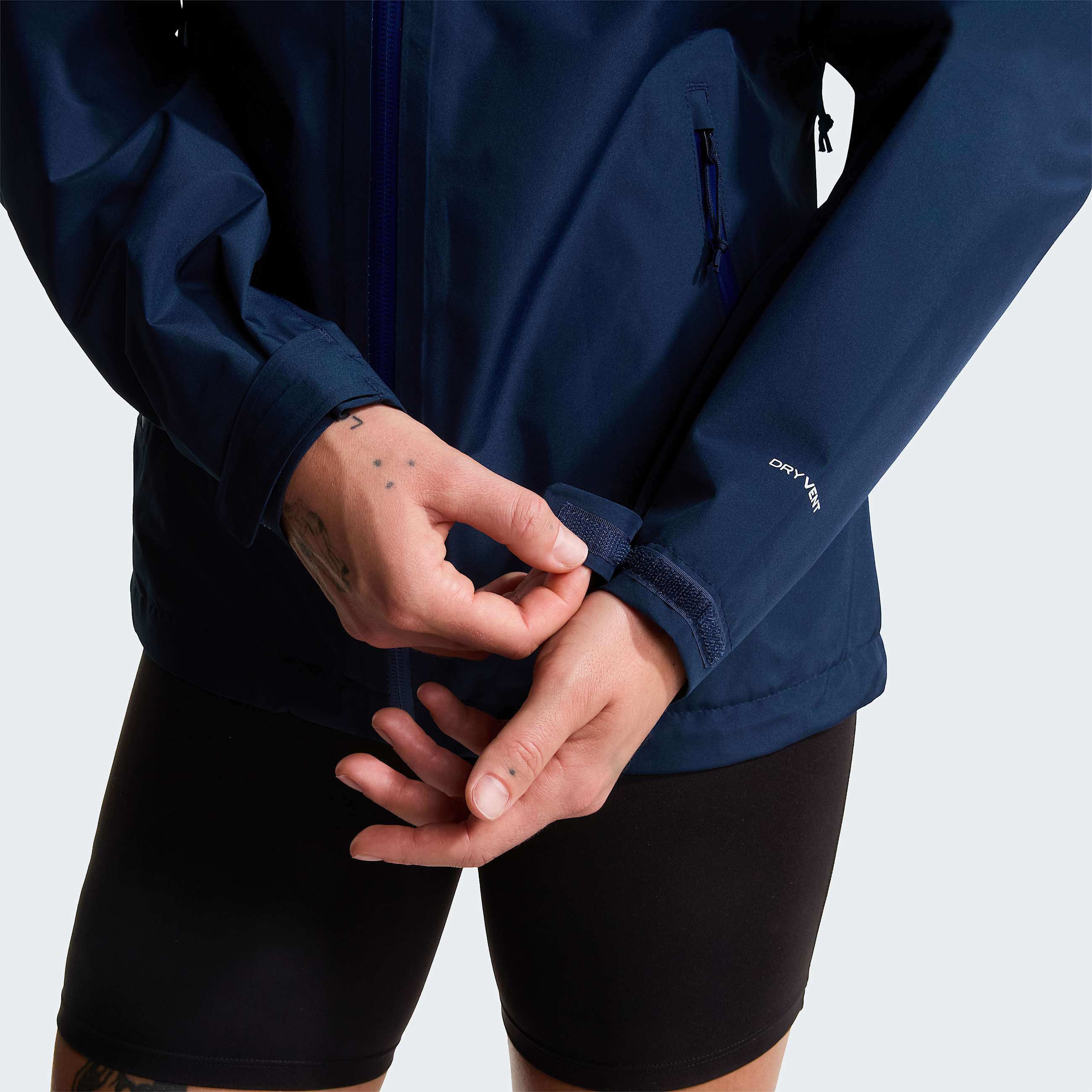 Casaco compatvel por fecho de correr Diablo Dynamic para mulher TNF River IceSummit Navy ALT9