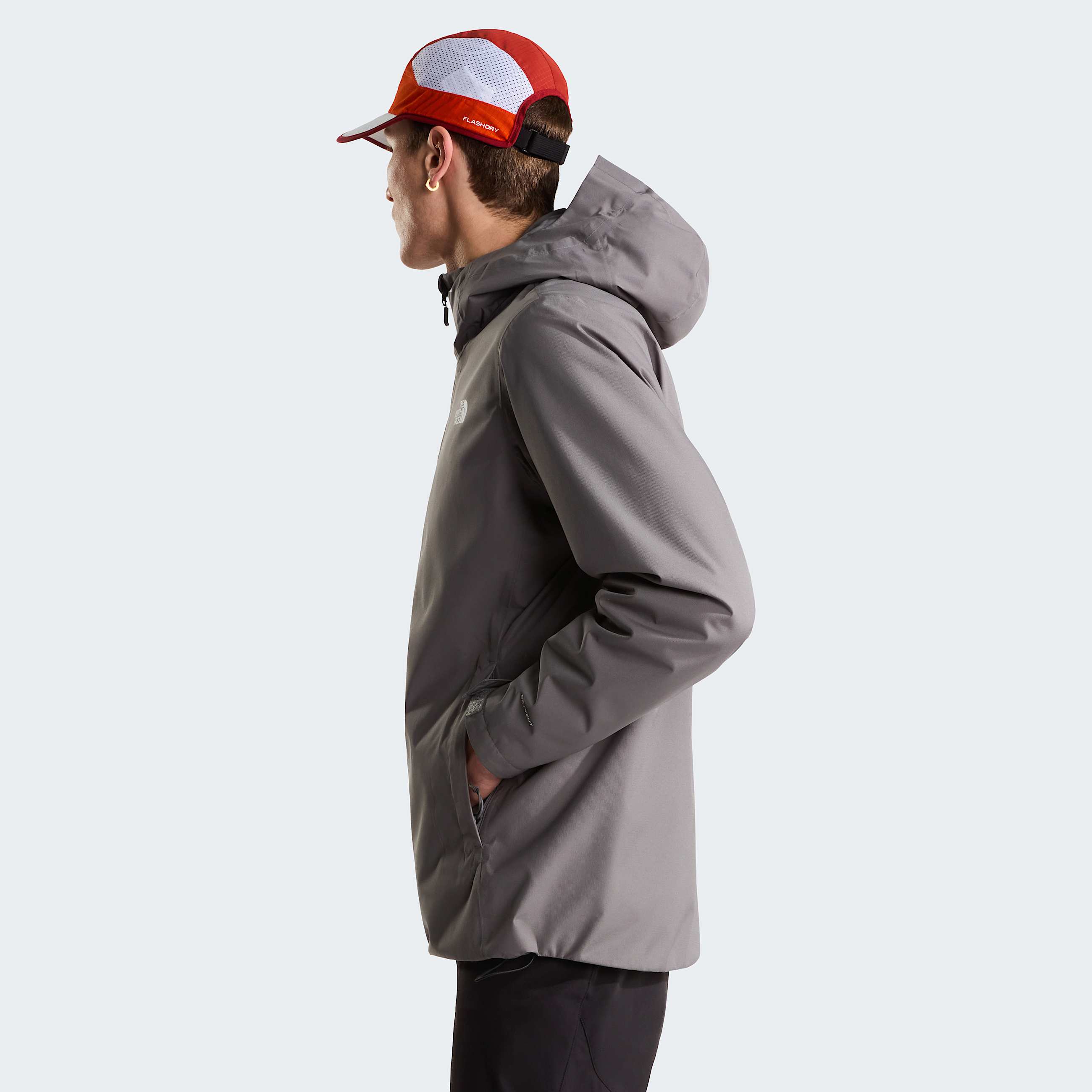 Mens Quest DryVent Triclimate 3in1 Jacket TNF Smoked PearlSmoked Pearl ALT2