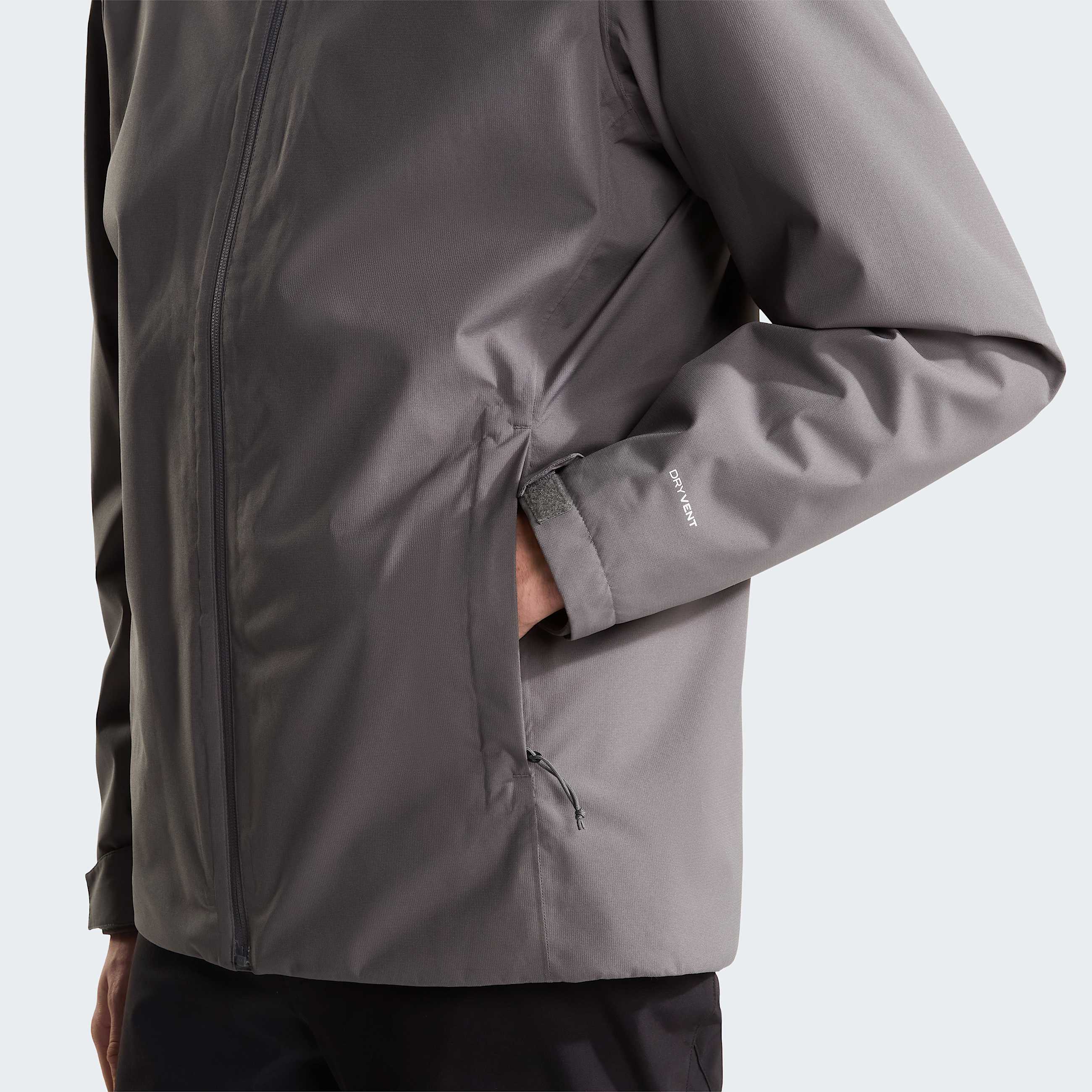 Mens Quest DryVent Triclimate 3in1 Jacket TNF Smoked PearlSmoked Pearl ALT9