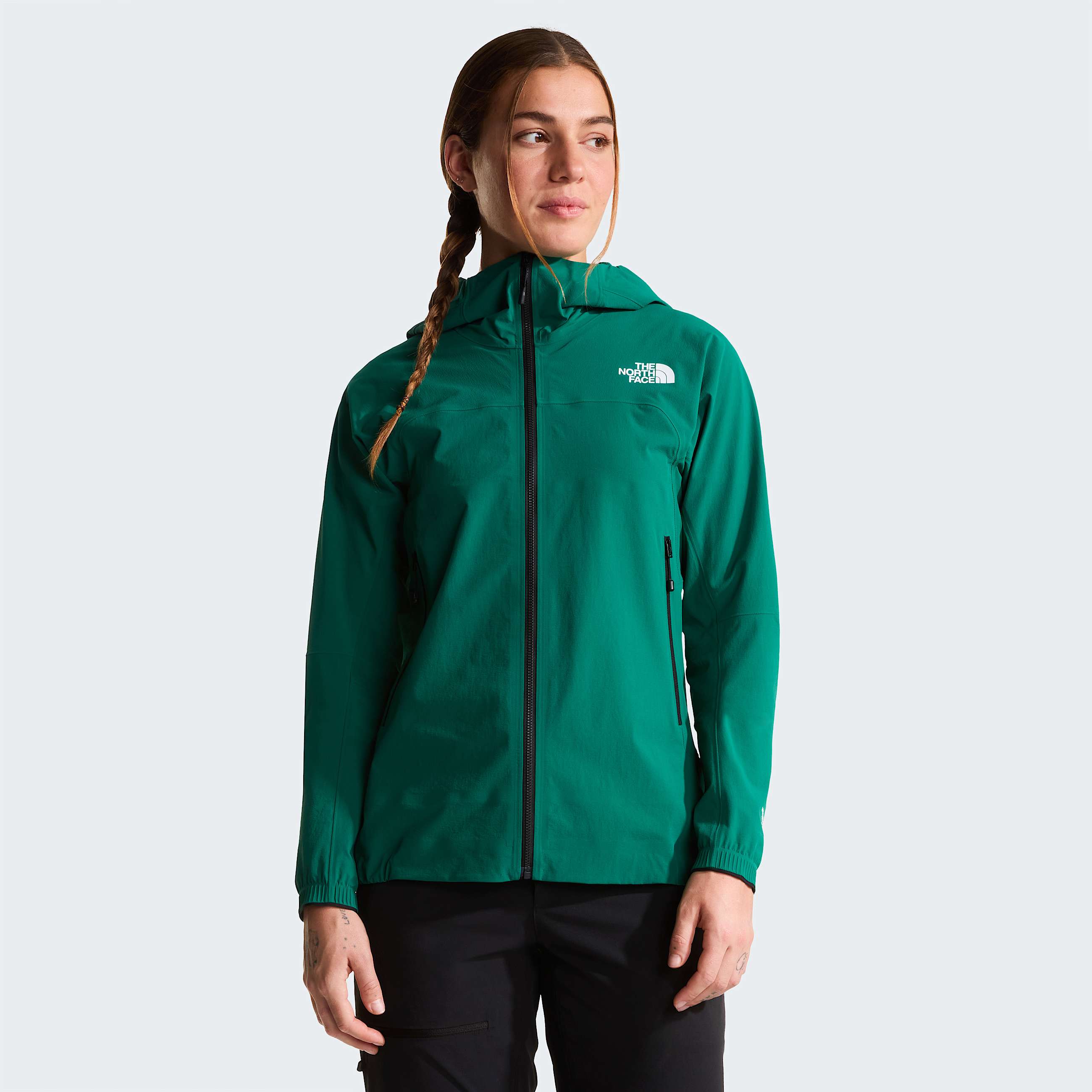 Womens Summit Off Width Jacket TNF Evergreen HERO
