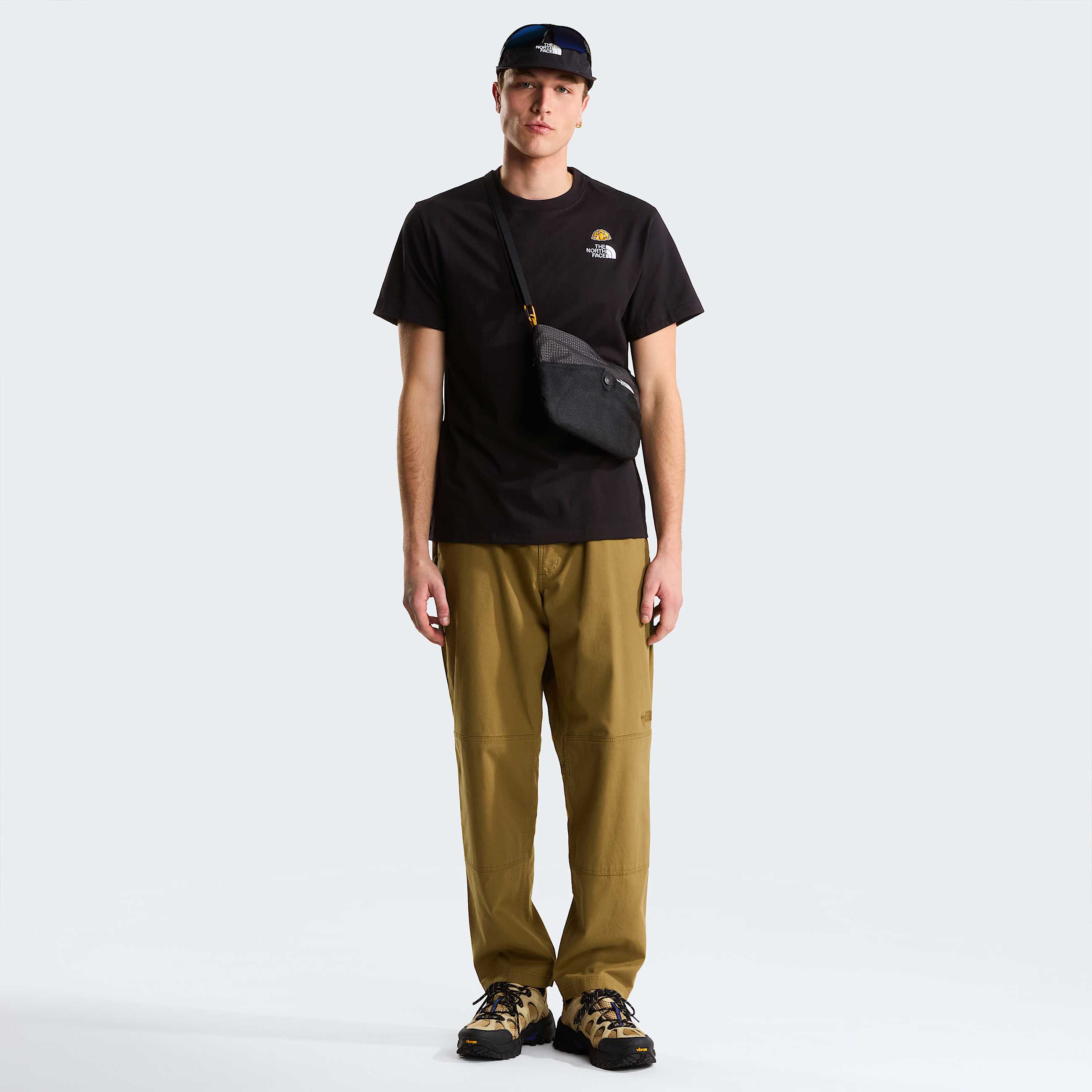 Mens 60th Anniversary Patch Relaxed TShirt TNF TNF Black ALT1
