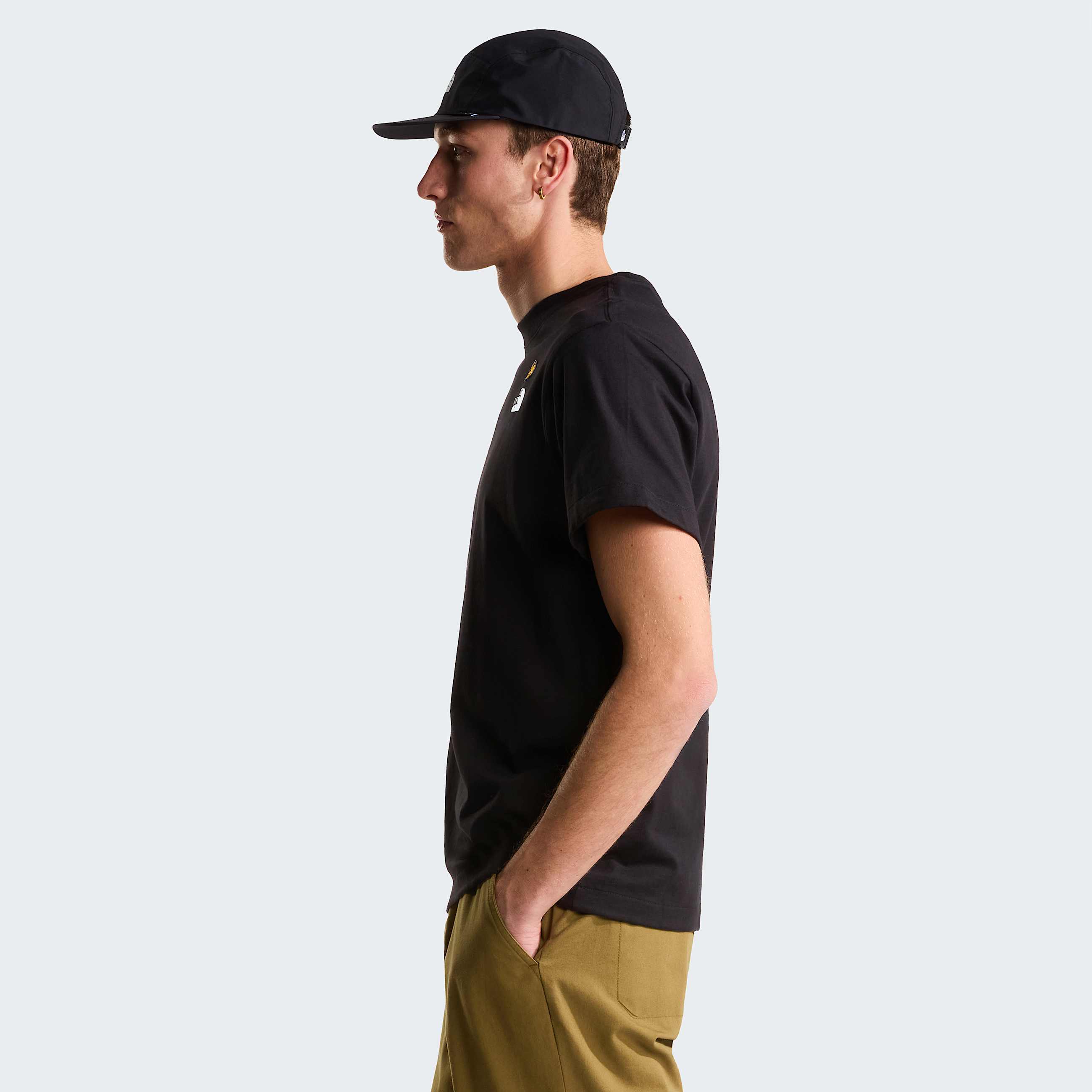 Mens 60th Anniversary Patch Relaxed TShirt TNF TNF Black ALT2