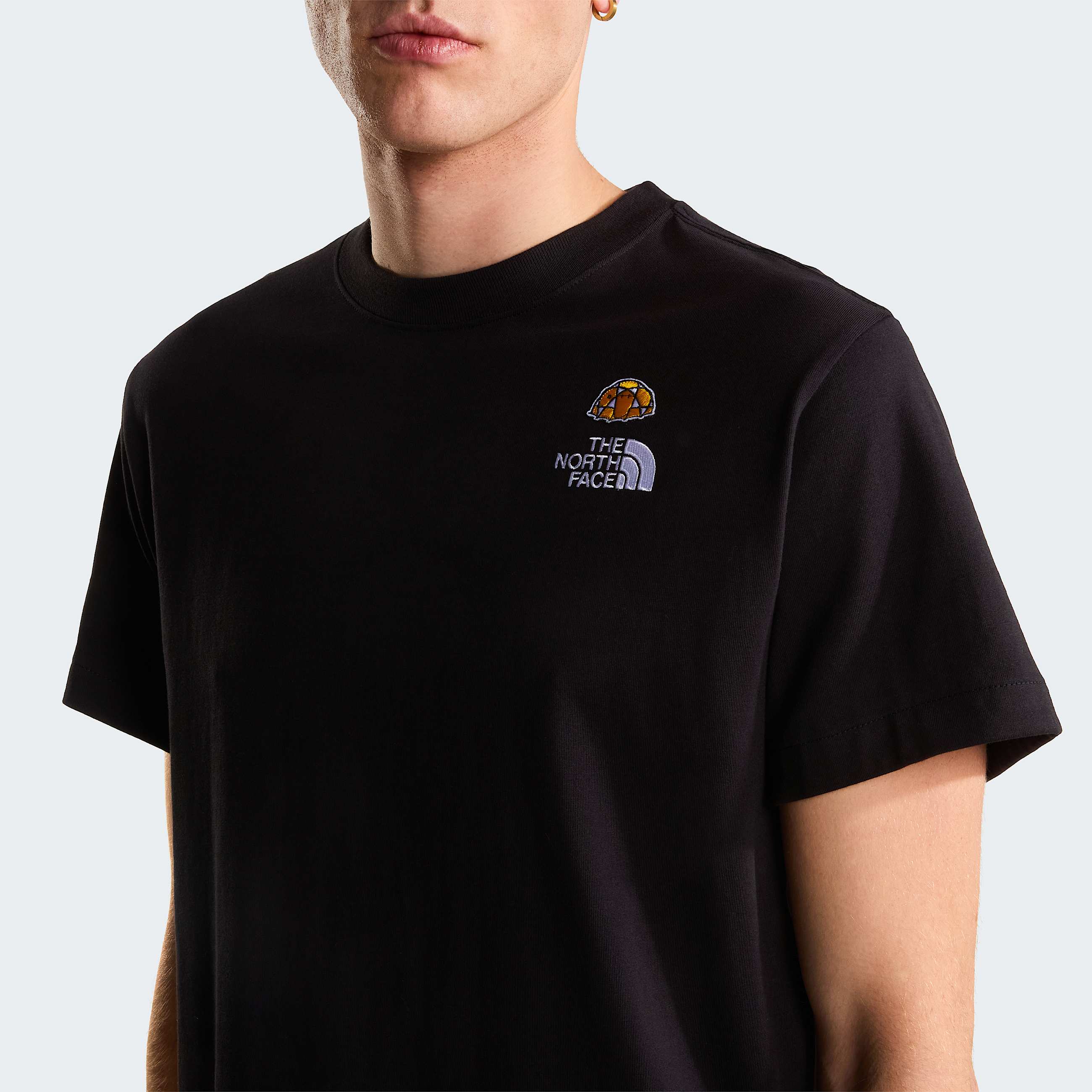 Mens 60th Anniversary Patch Relaxed TShirt TNF TNF Black ALT4