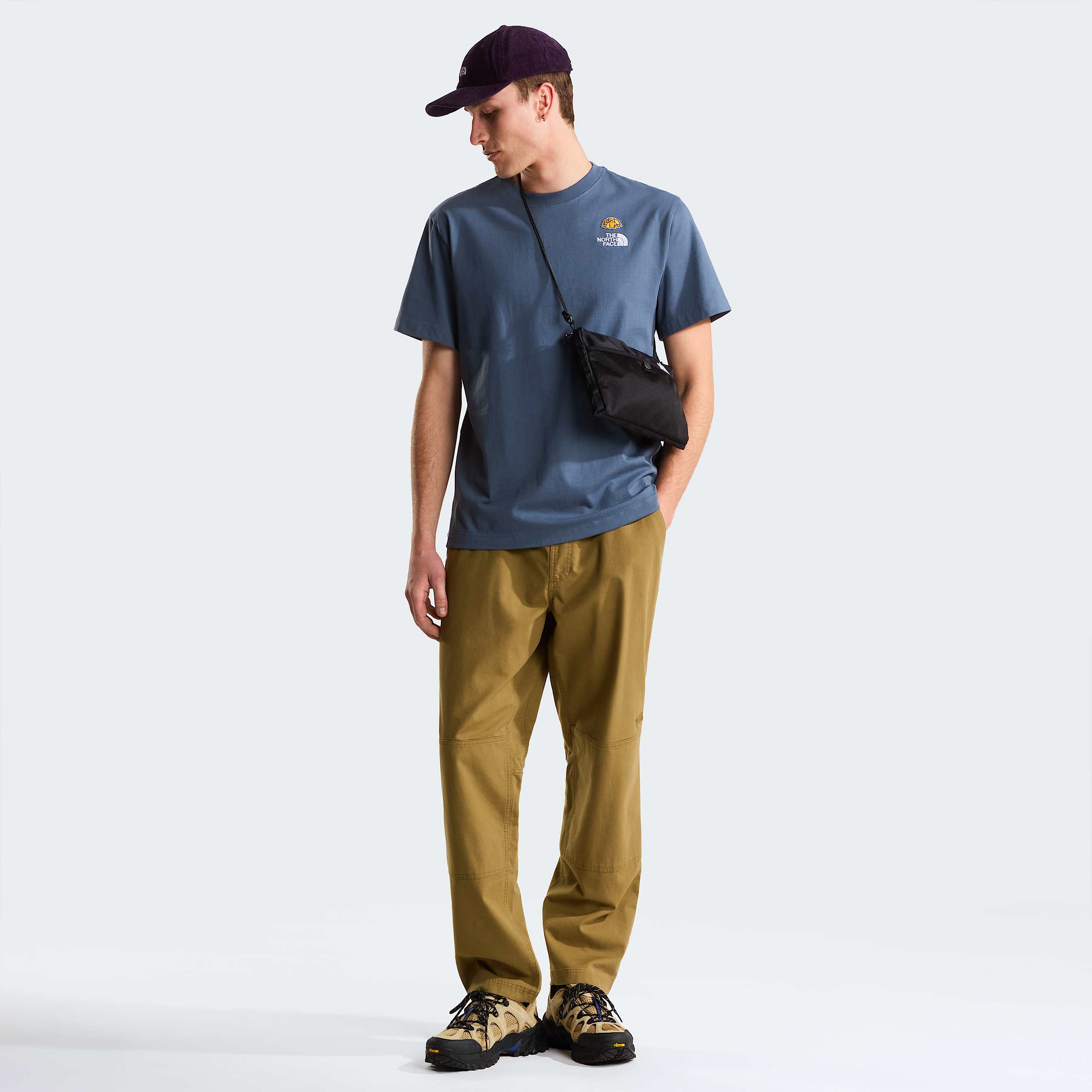 Mens 60th Anniversary Patch Relaxed TShirt TNF ALT1