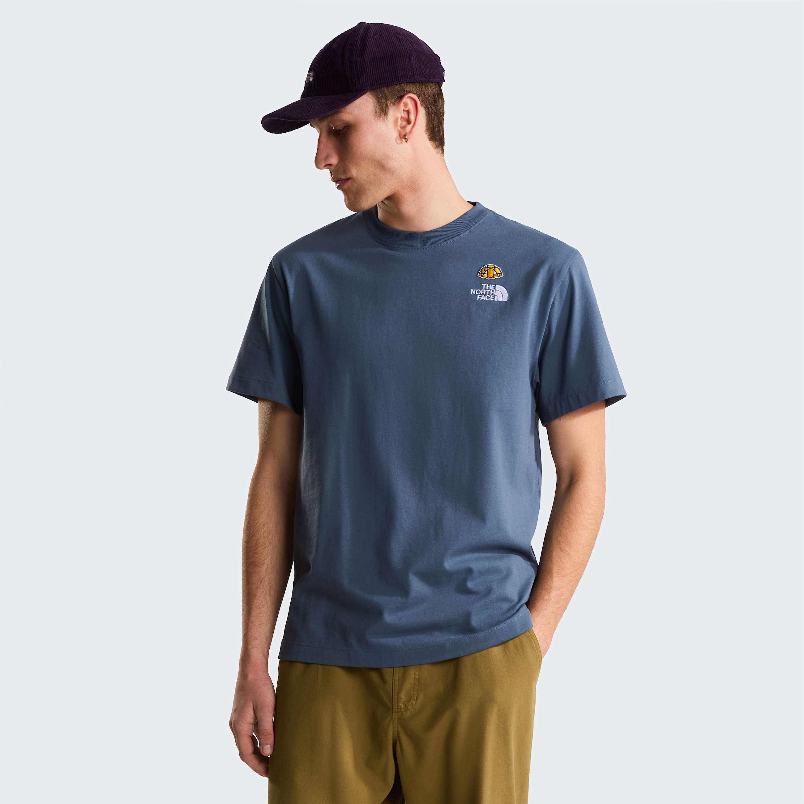 Mens 60th Anniversary Patch Relaxed TShirt TNF HERO