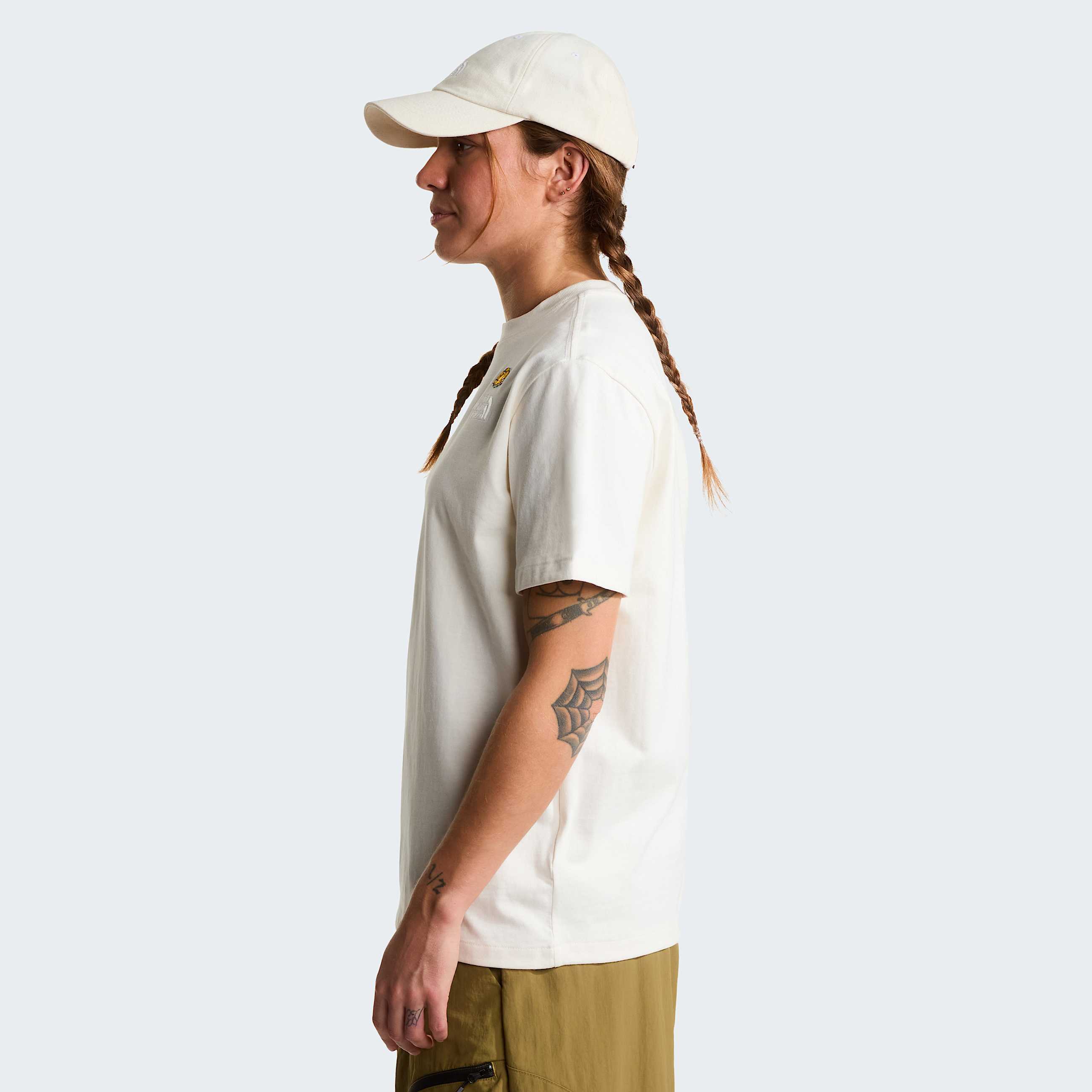 Womens 60th Anniversary Patch Relaxed TShirt TNF ALT2