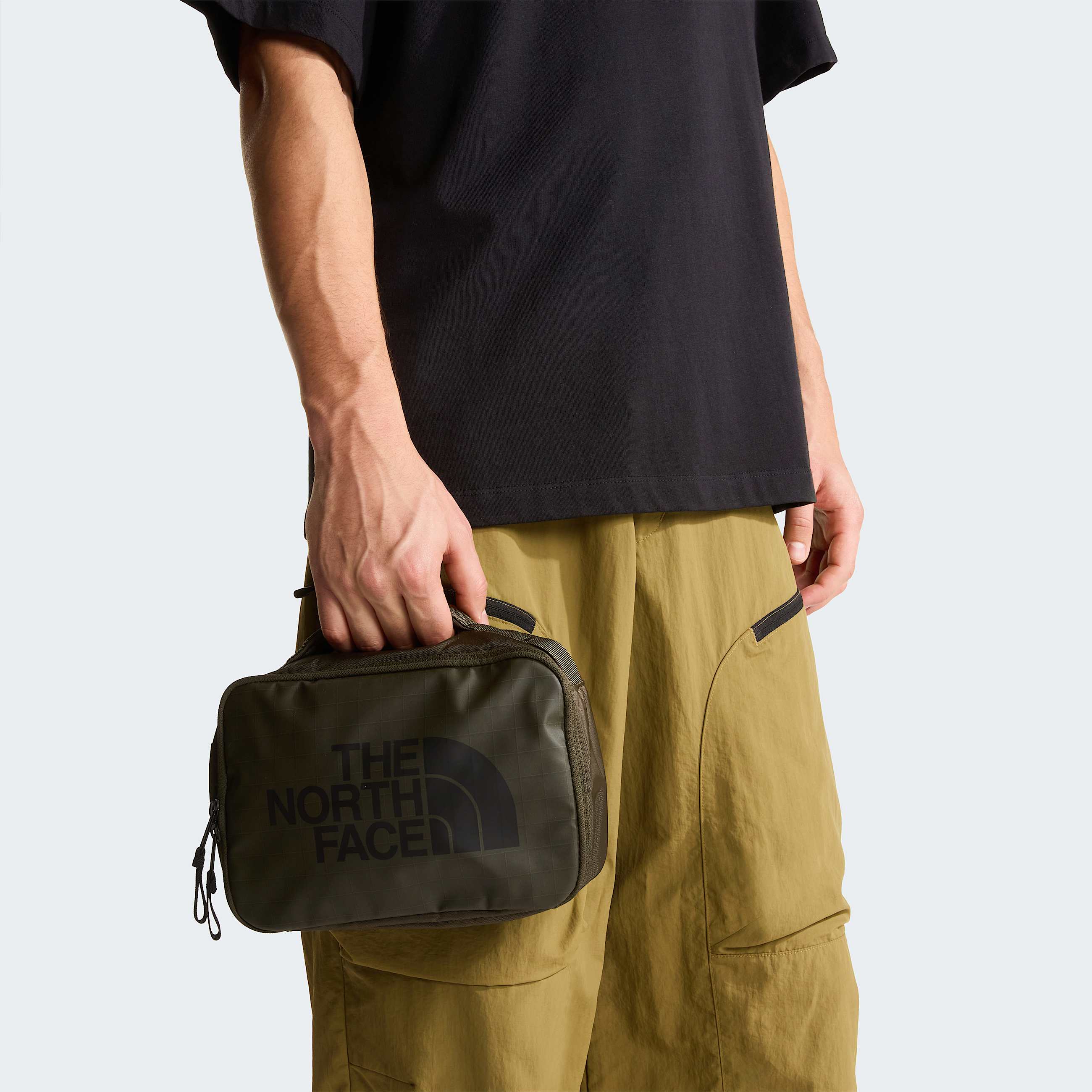 Base Camp Voyager Waschbeutel TNF New Taupe GreenTNF BlackNPF ALT1