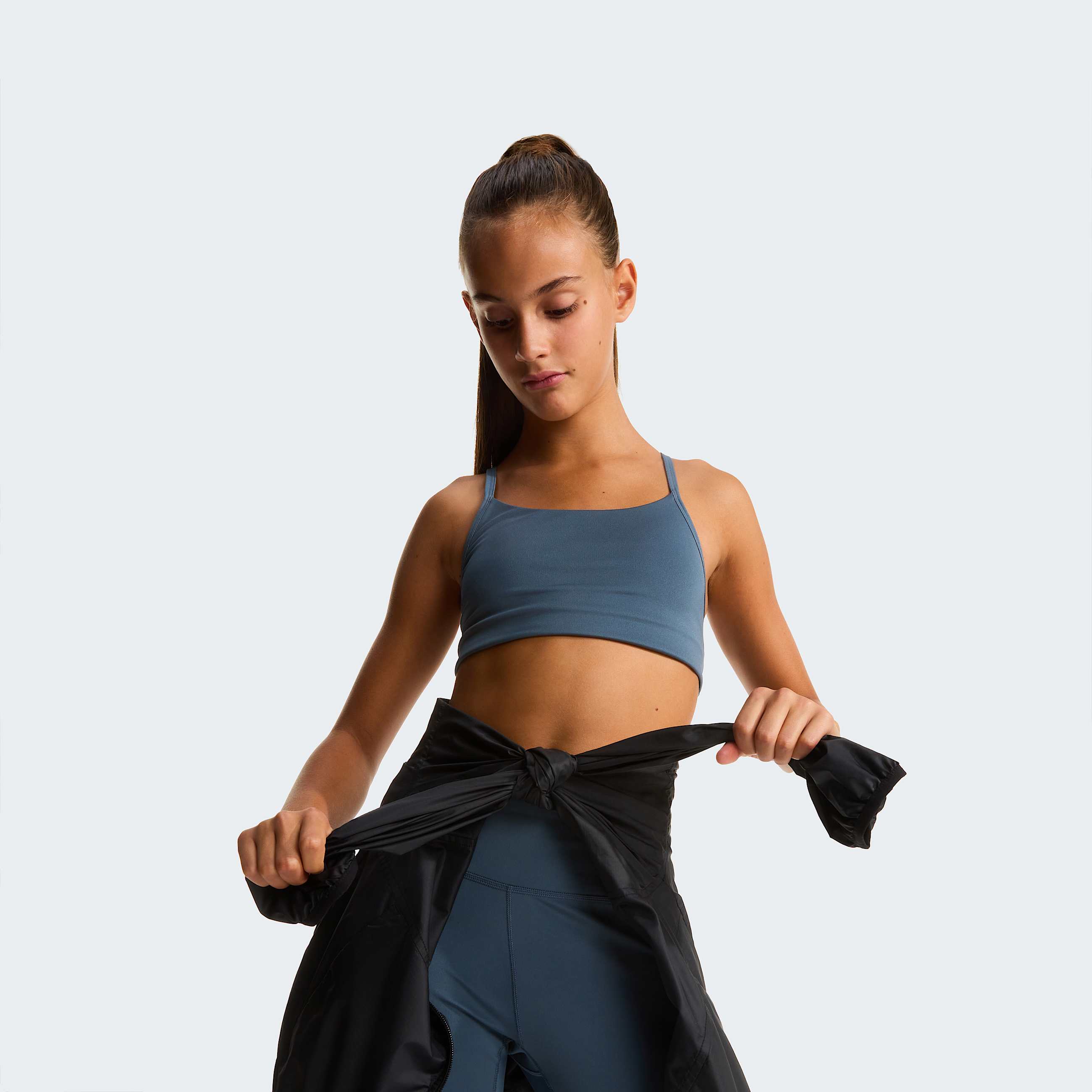 Reggiseno sportivo Flex da ragazza TNF ALT4