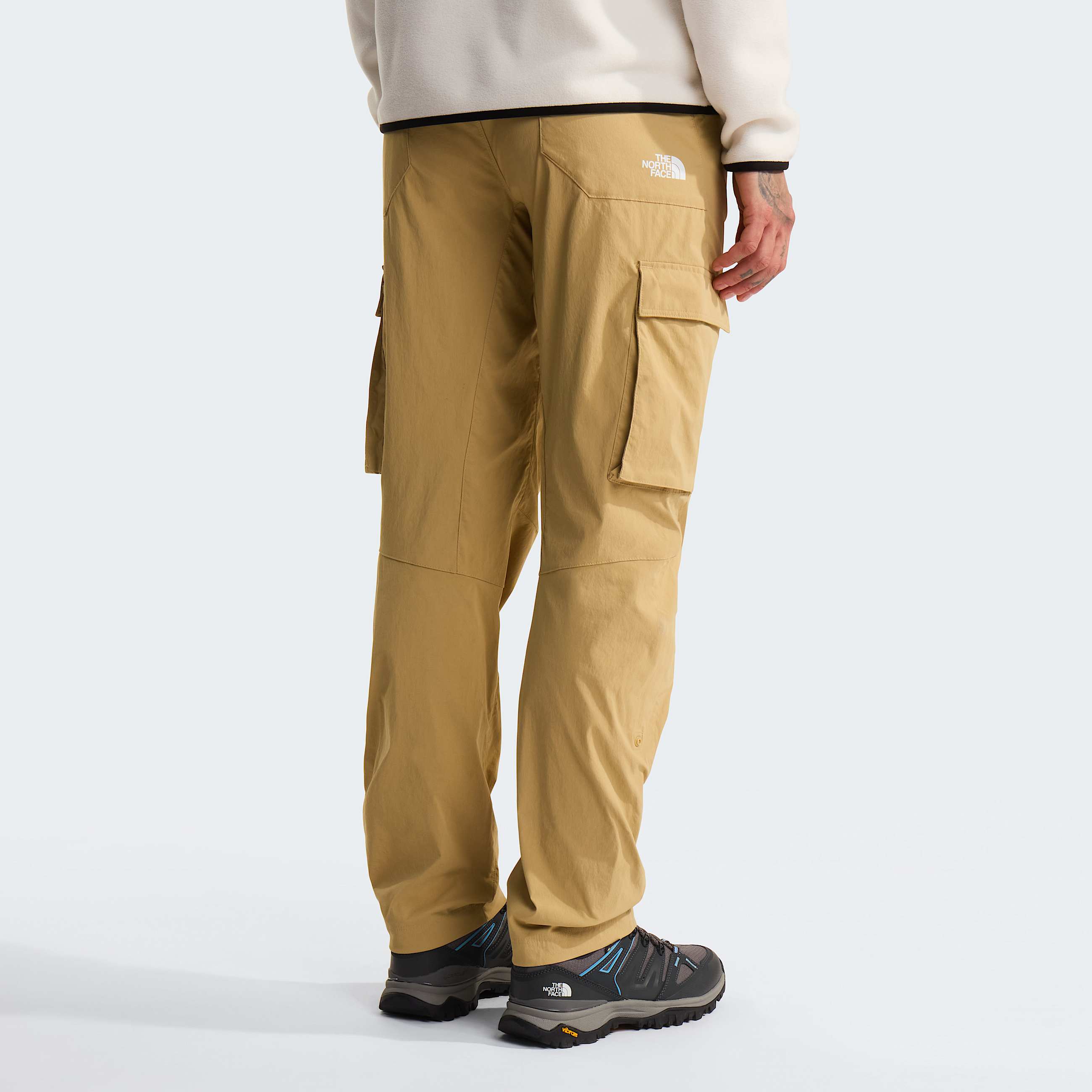 Womens Exploration Cargo Trousers TNF Khaki Stone ALT3