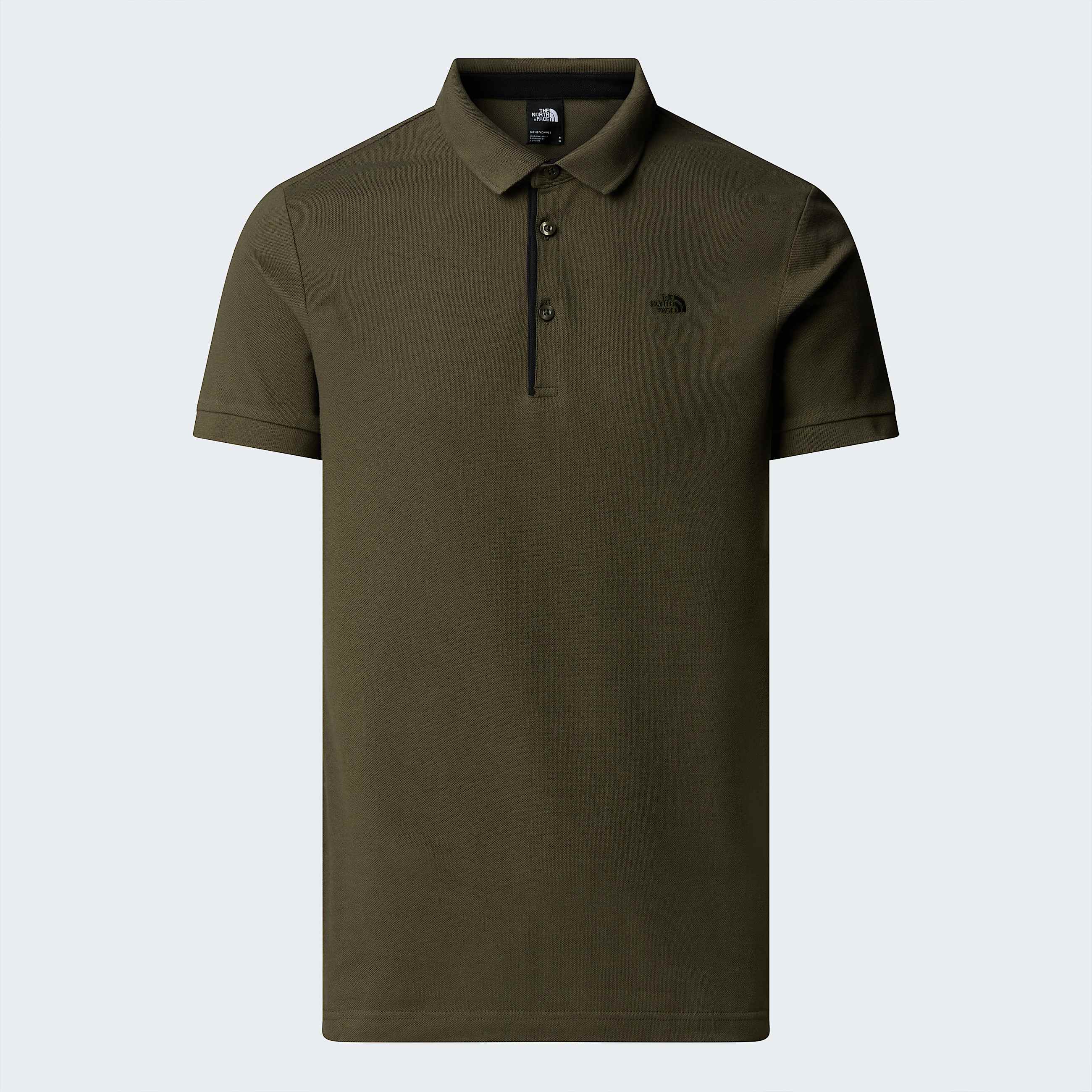 Polo de piqu entallado Premium para hombre TNF New Taupe Green ALT20