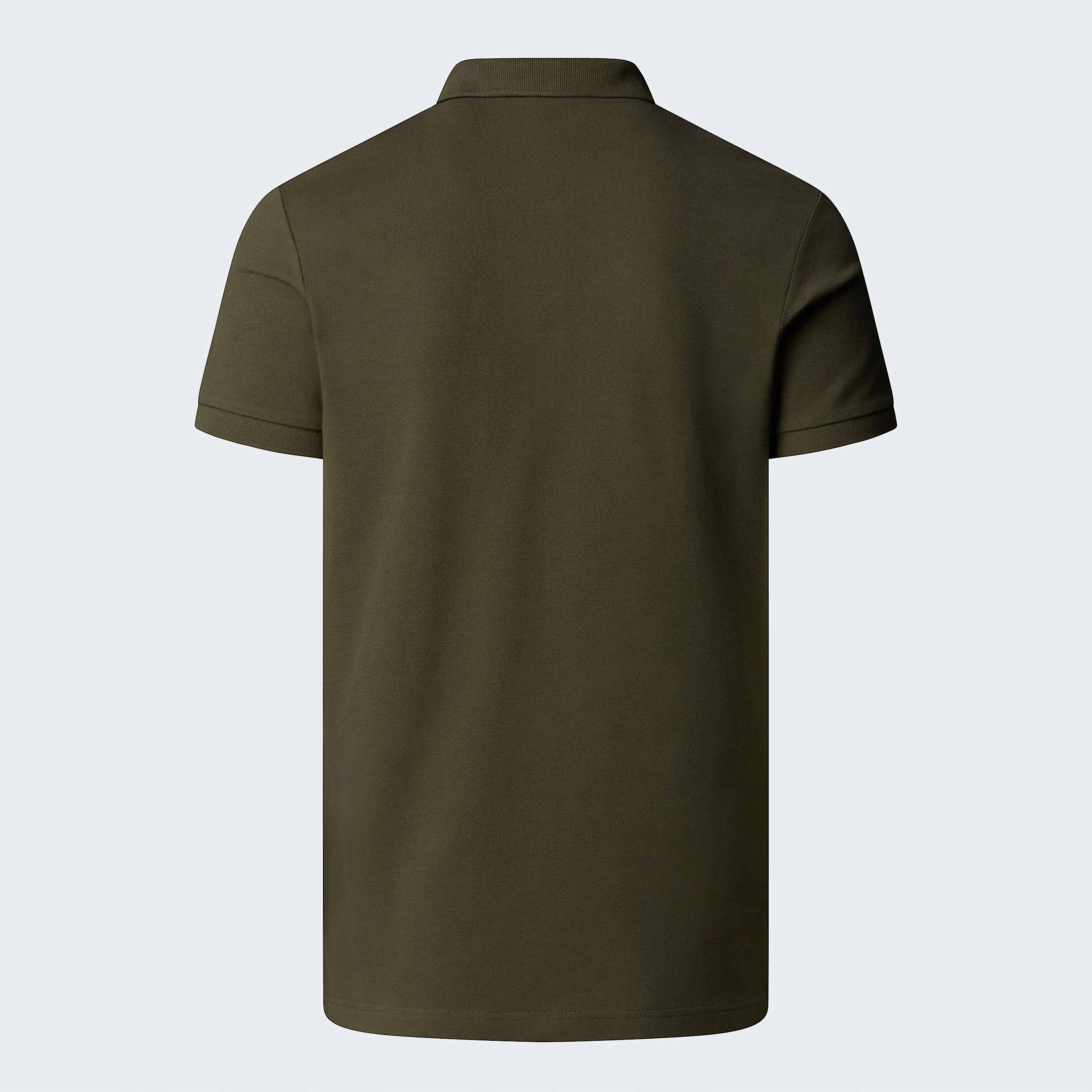 Polo de piqu entallado Premium para hombre TNF New Taupe Green ALT21