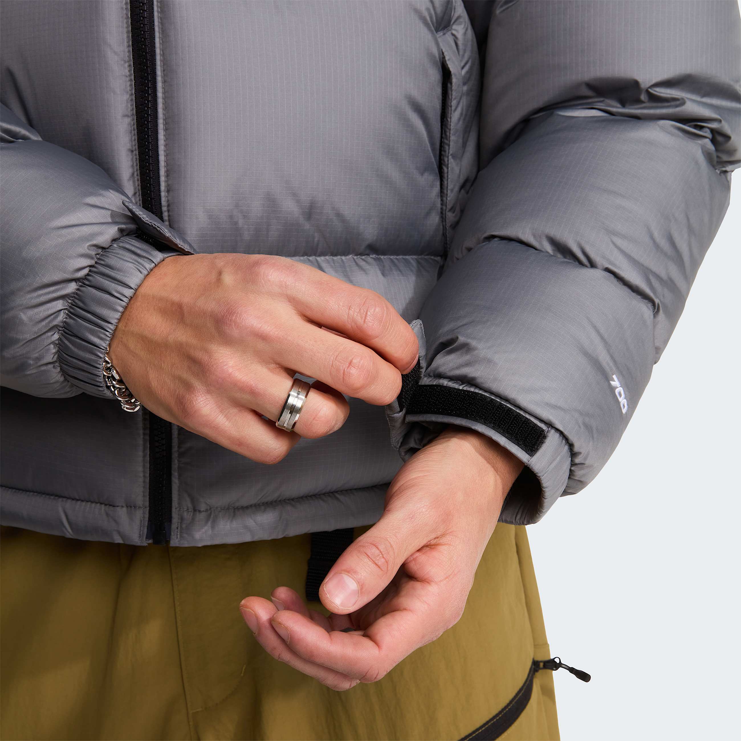 1996 Retro Nuptsejas voor heren TNF Smoked PearlTNF Black ALT7