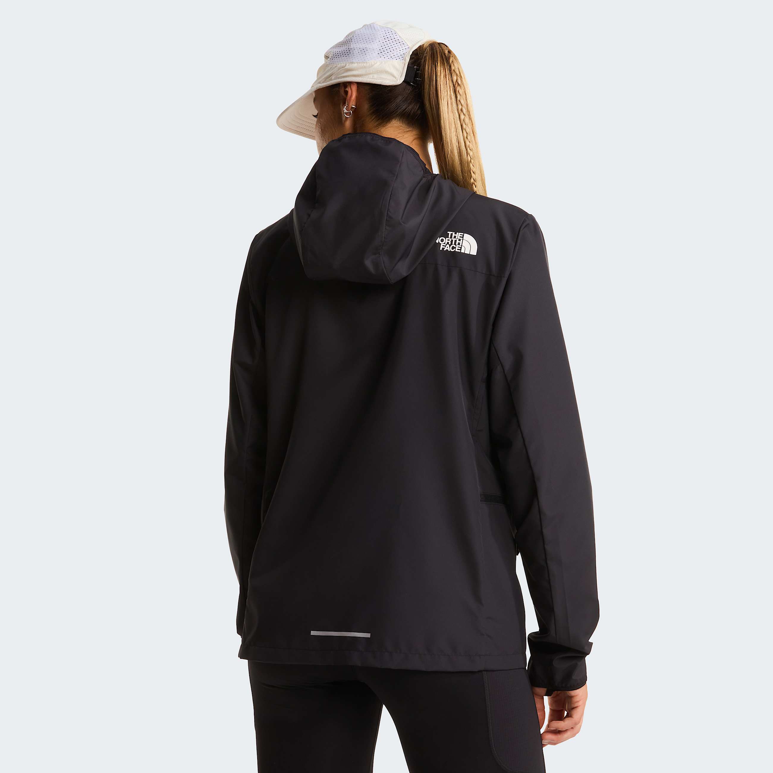 Womens Fontanales Wind Jacket TNF TNF Black ALT3