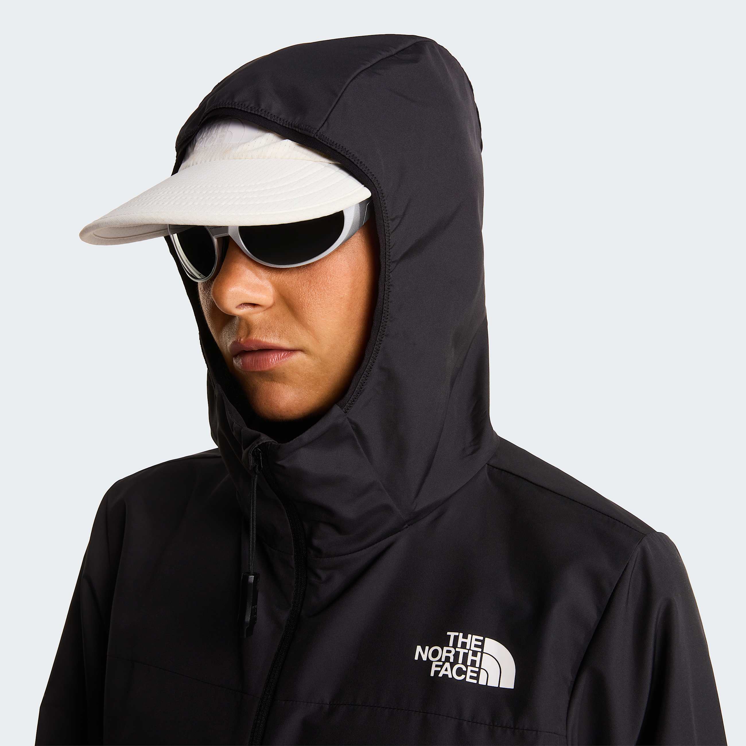 Womens Fontanales Wind Jacket TNF TNF Black ALT5