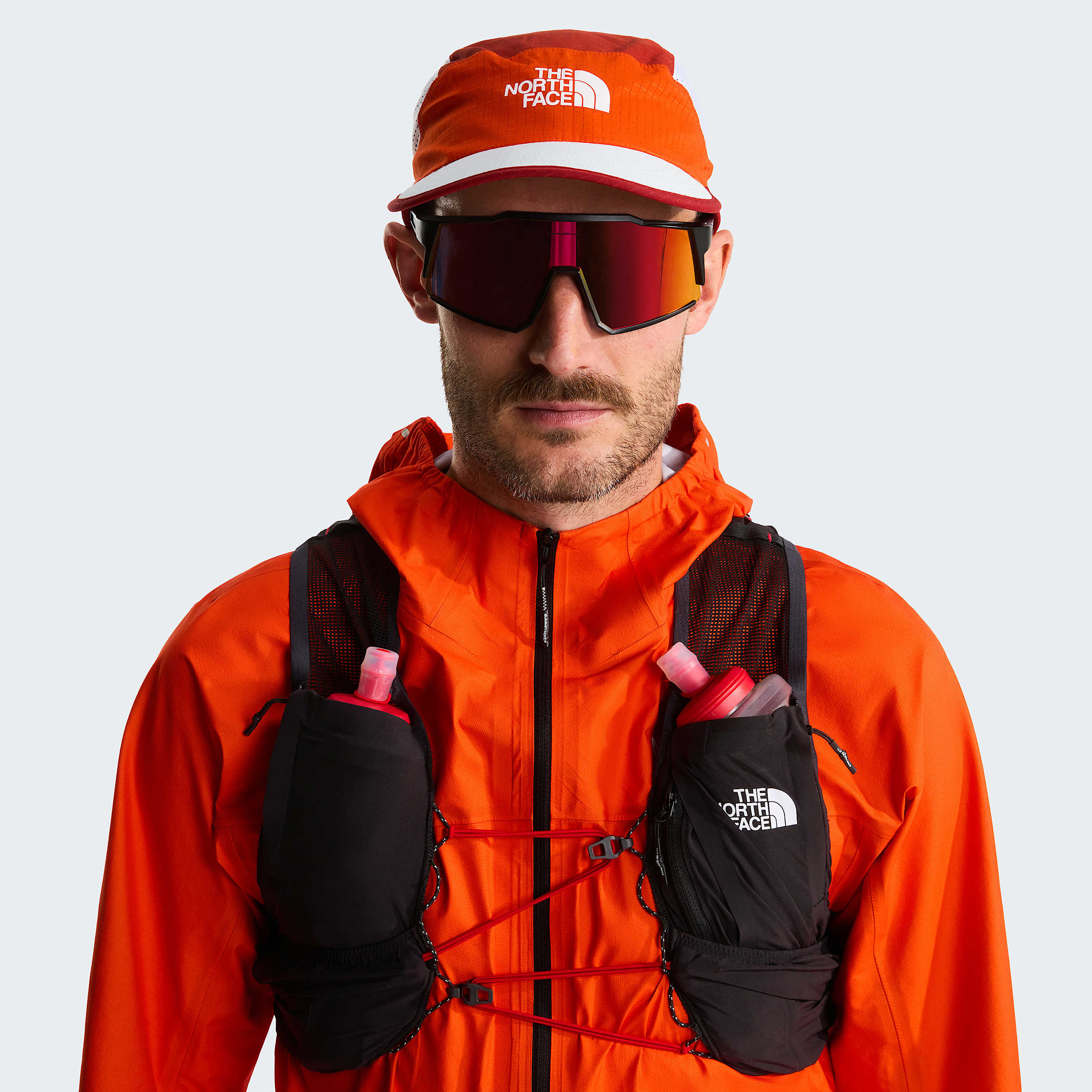 Summer LT Run Hat TNF Iron ClayPearl StoneLava Red ALT1