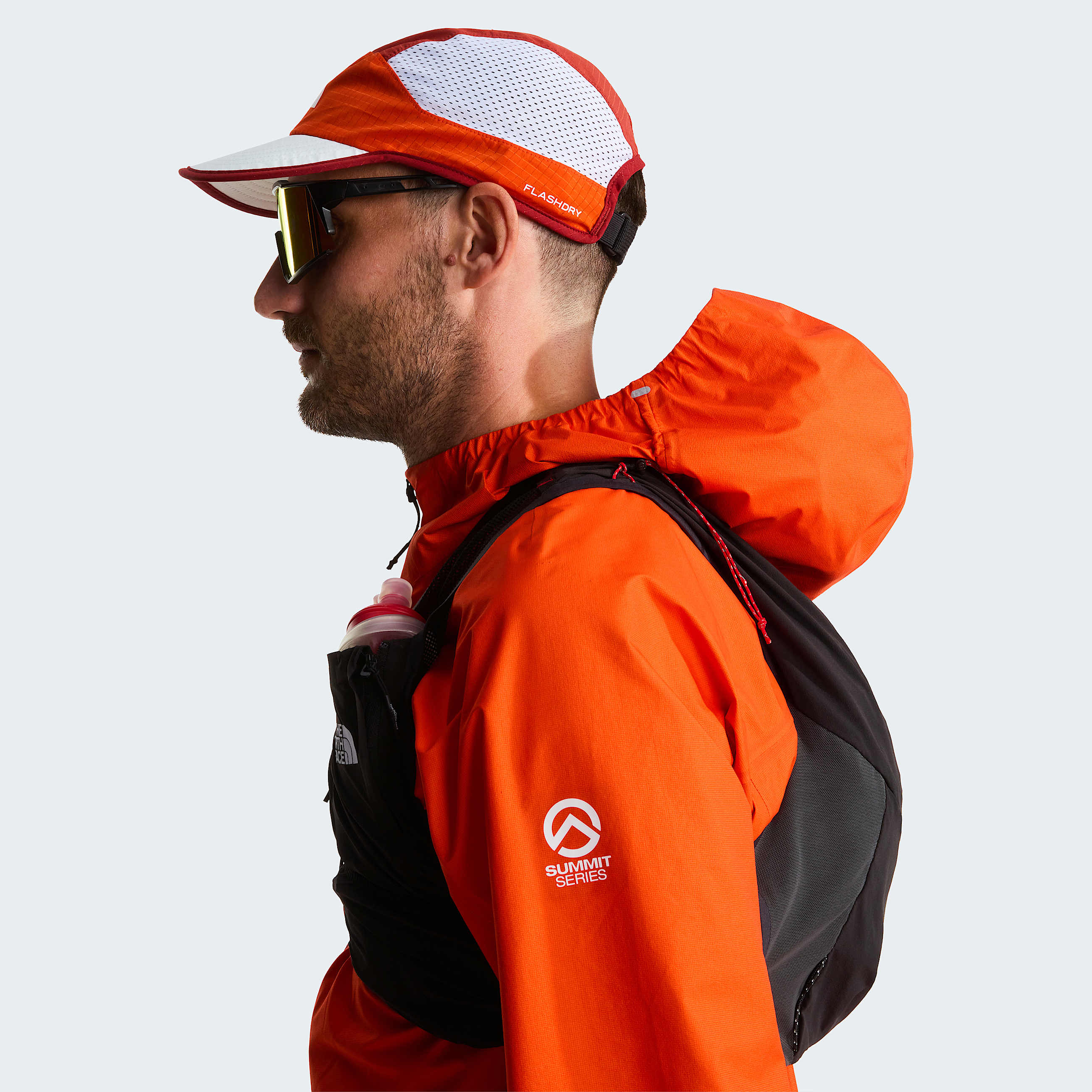 Summer LT Run Hat TNF Iron ClayPearl StoneLava Red ALT4