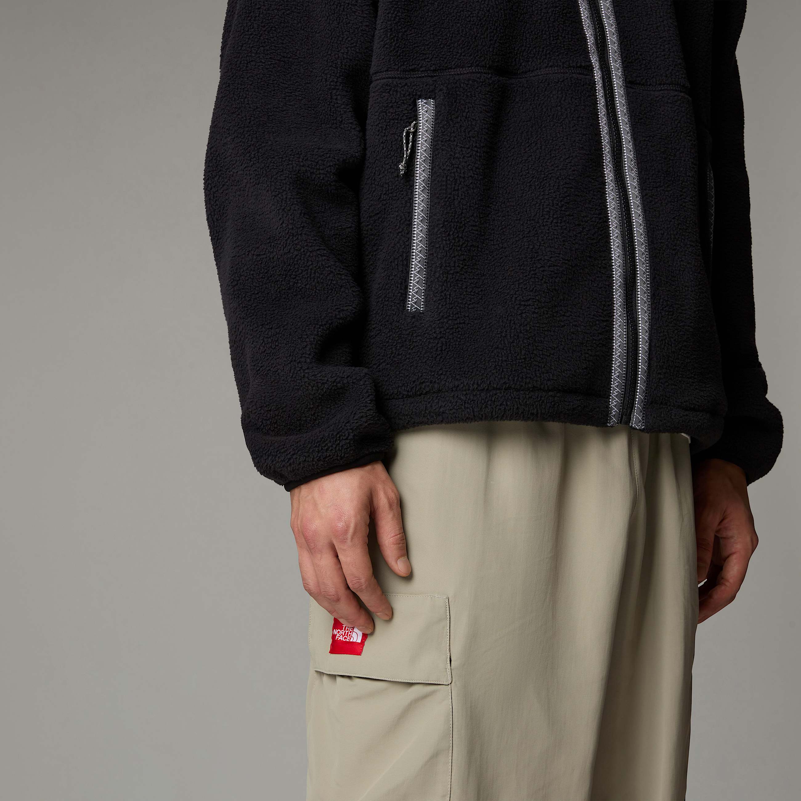 Pile con cerniera integrale TNF Fleeski da uomo TNF ALT6