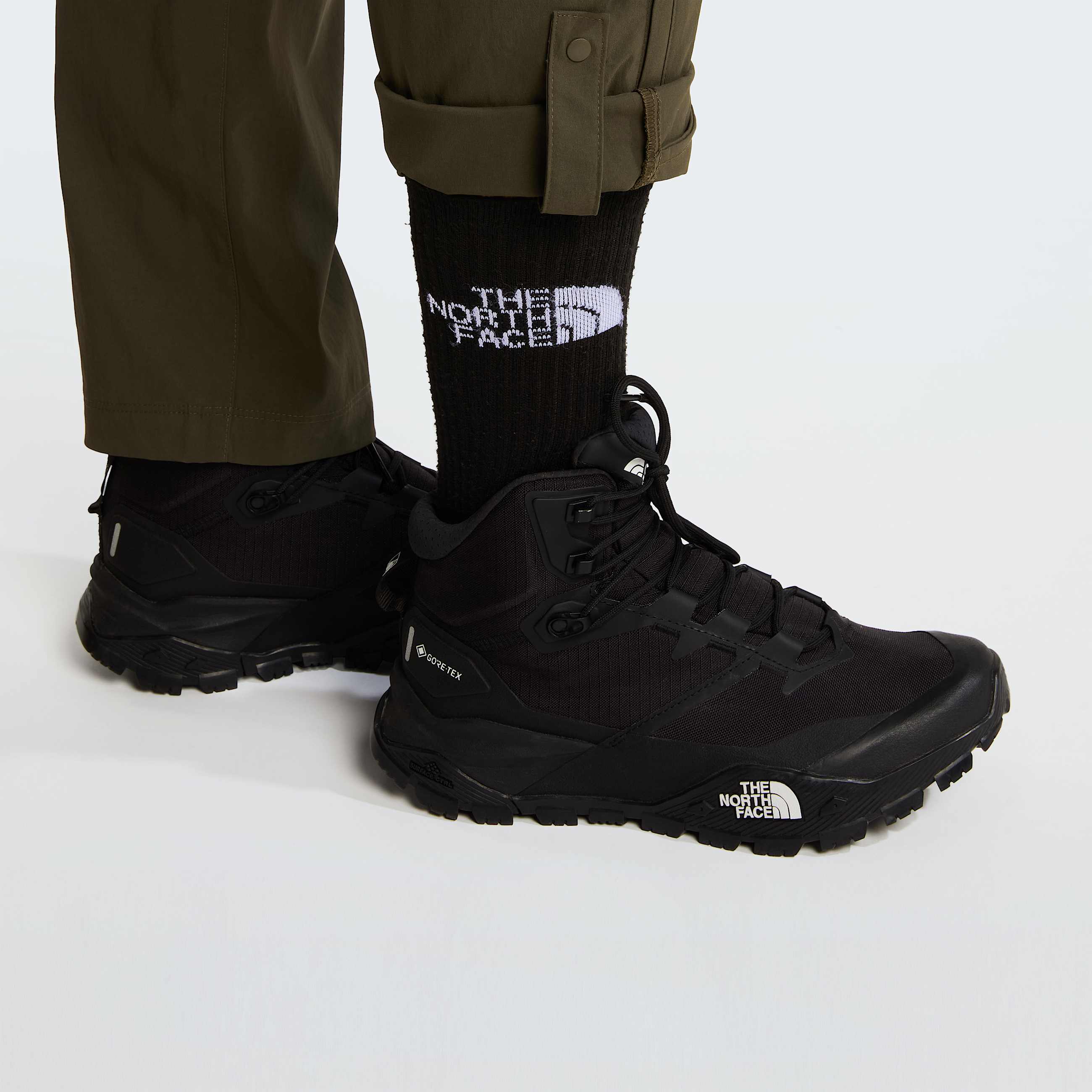 Womens Exploration Convertible Regular Straight Trousers TNF New Taupe Green ALT10