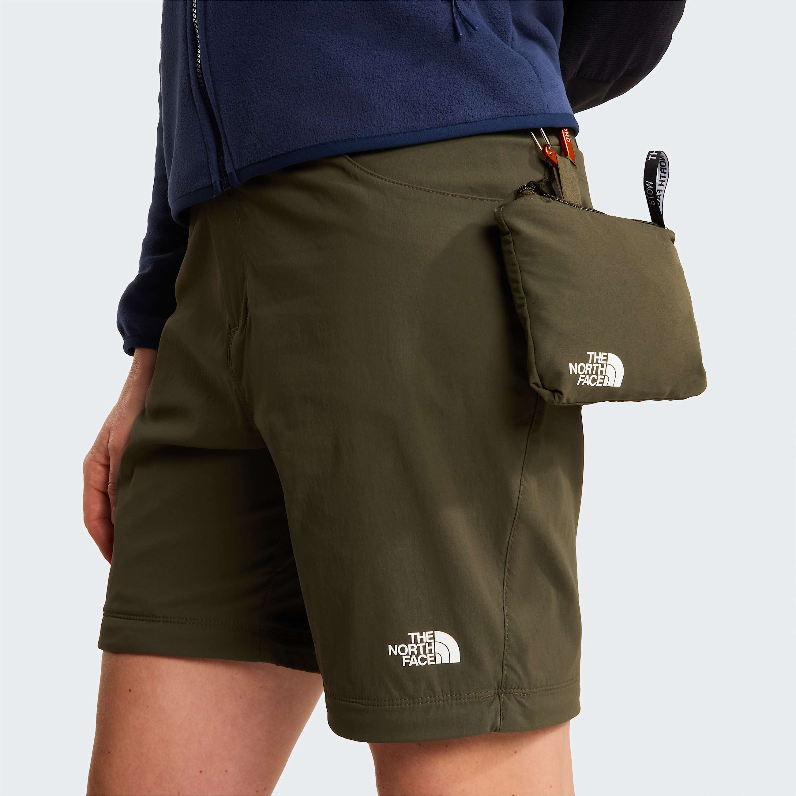 Womens Exploration Convertible Regular Straight Trousers TNF New Taupe Green ALT11