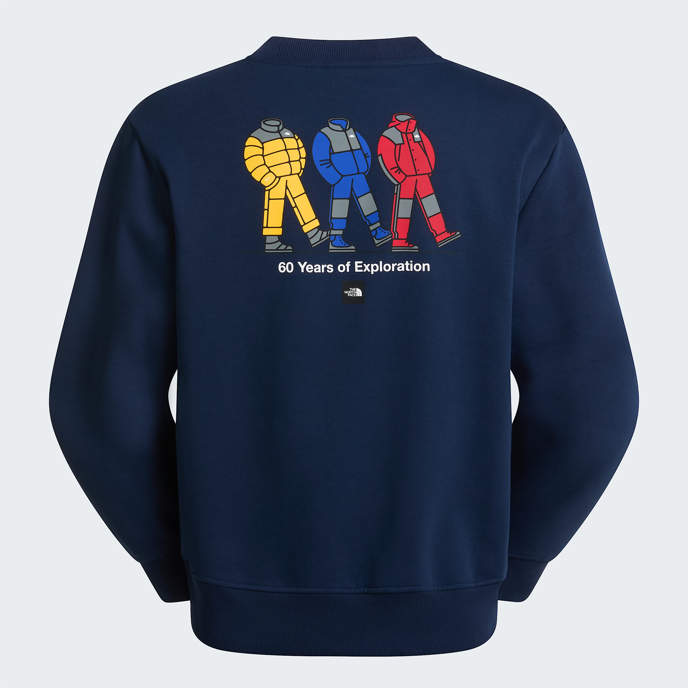 TNF Celebration Avslappnad Grafisk Sweatshirt Unisex TNF HERO
