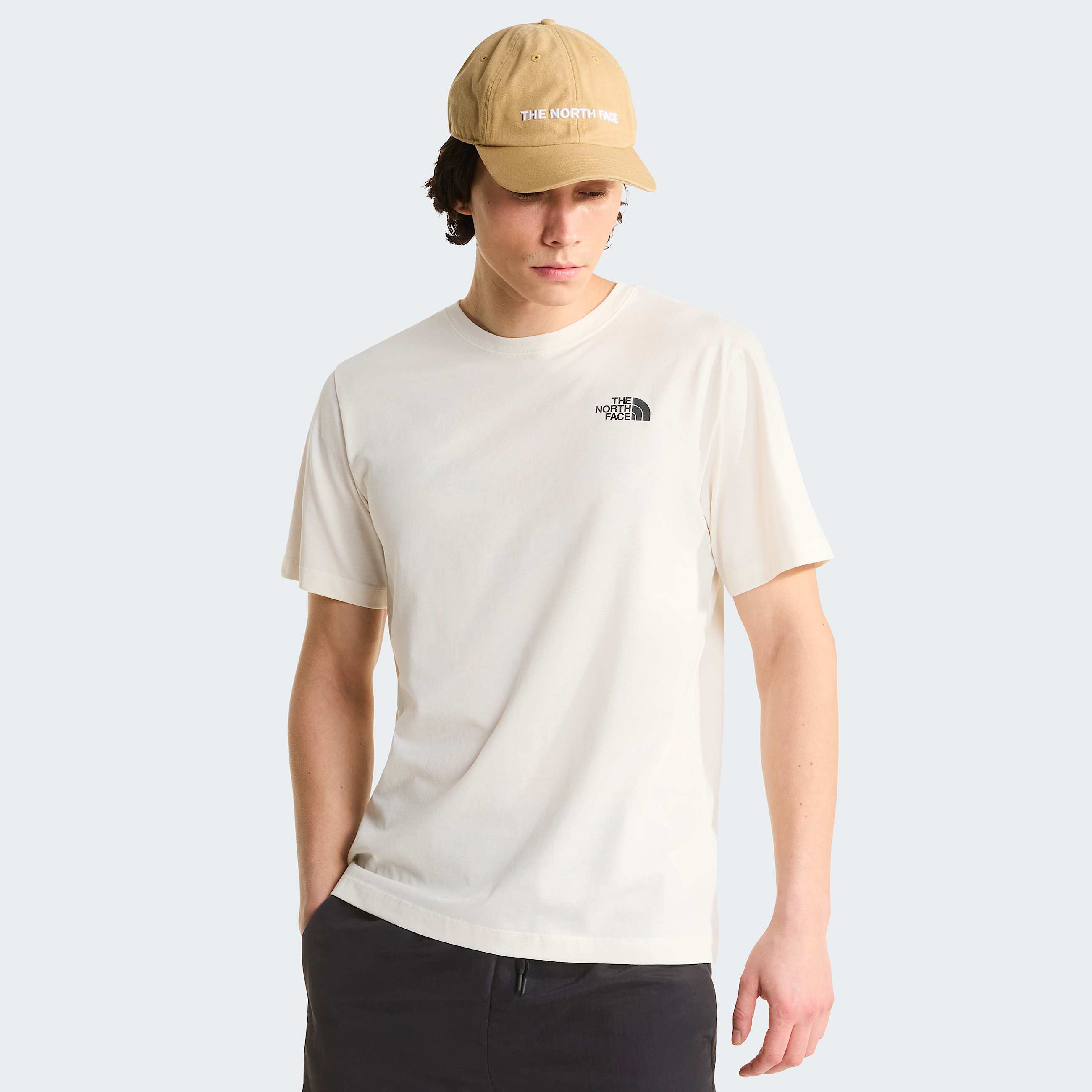 Tshirt Half Dome Printed Regular da uomo TNF ALT1