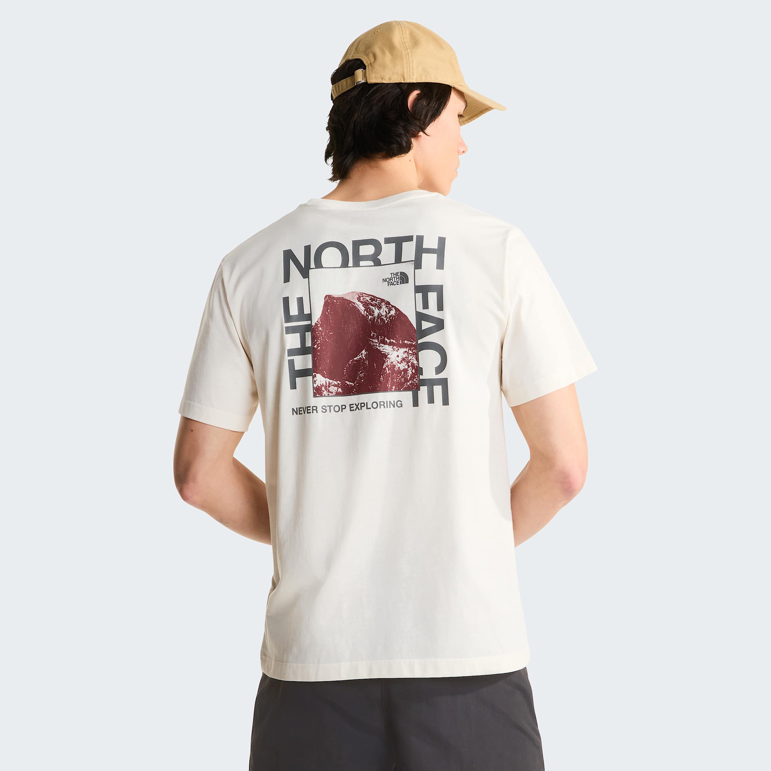 Tshirt Half Dome Printed Regular da uomo TNF HERO