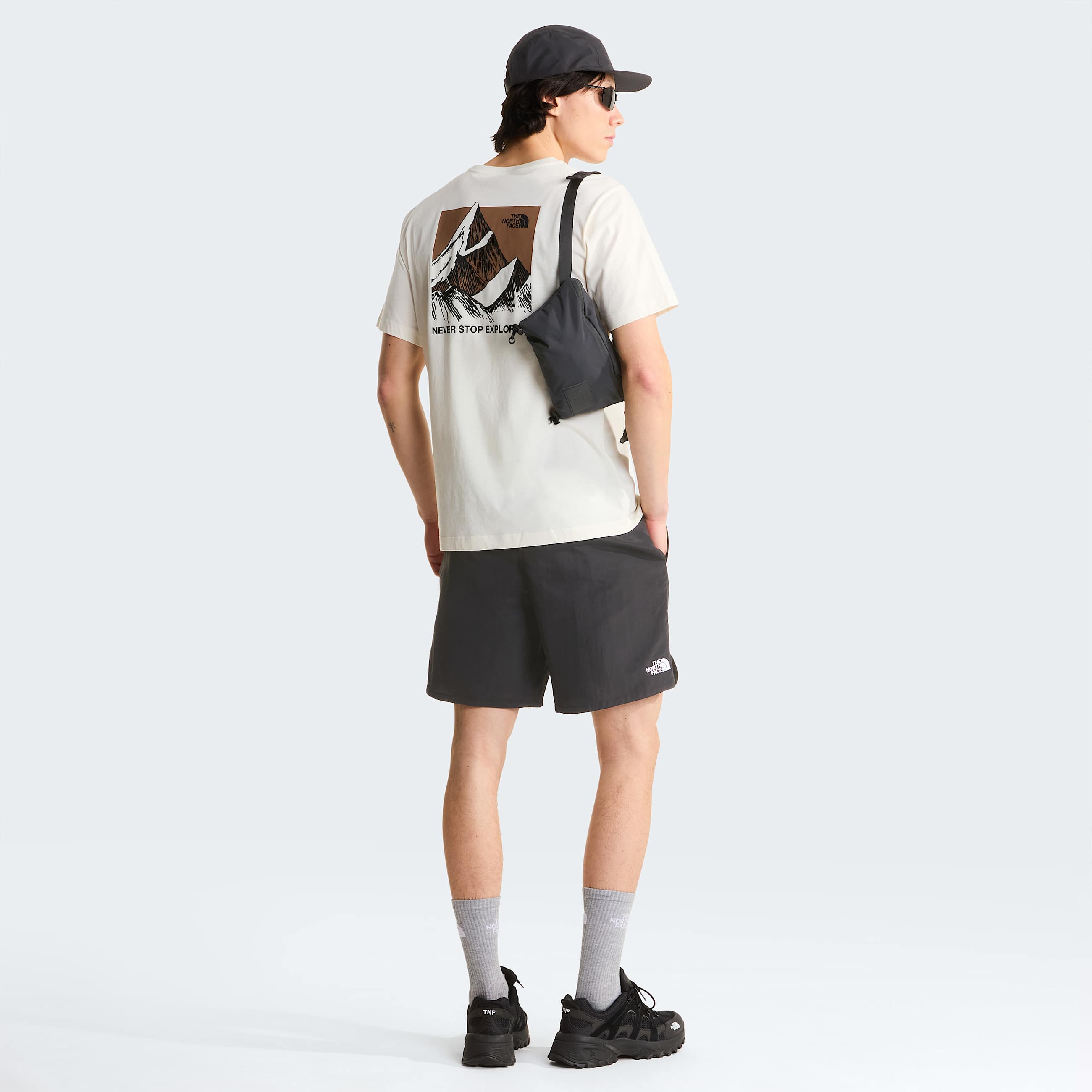 Tshirt Sketch Box Regular da uomo TNF ALT2