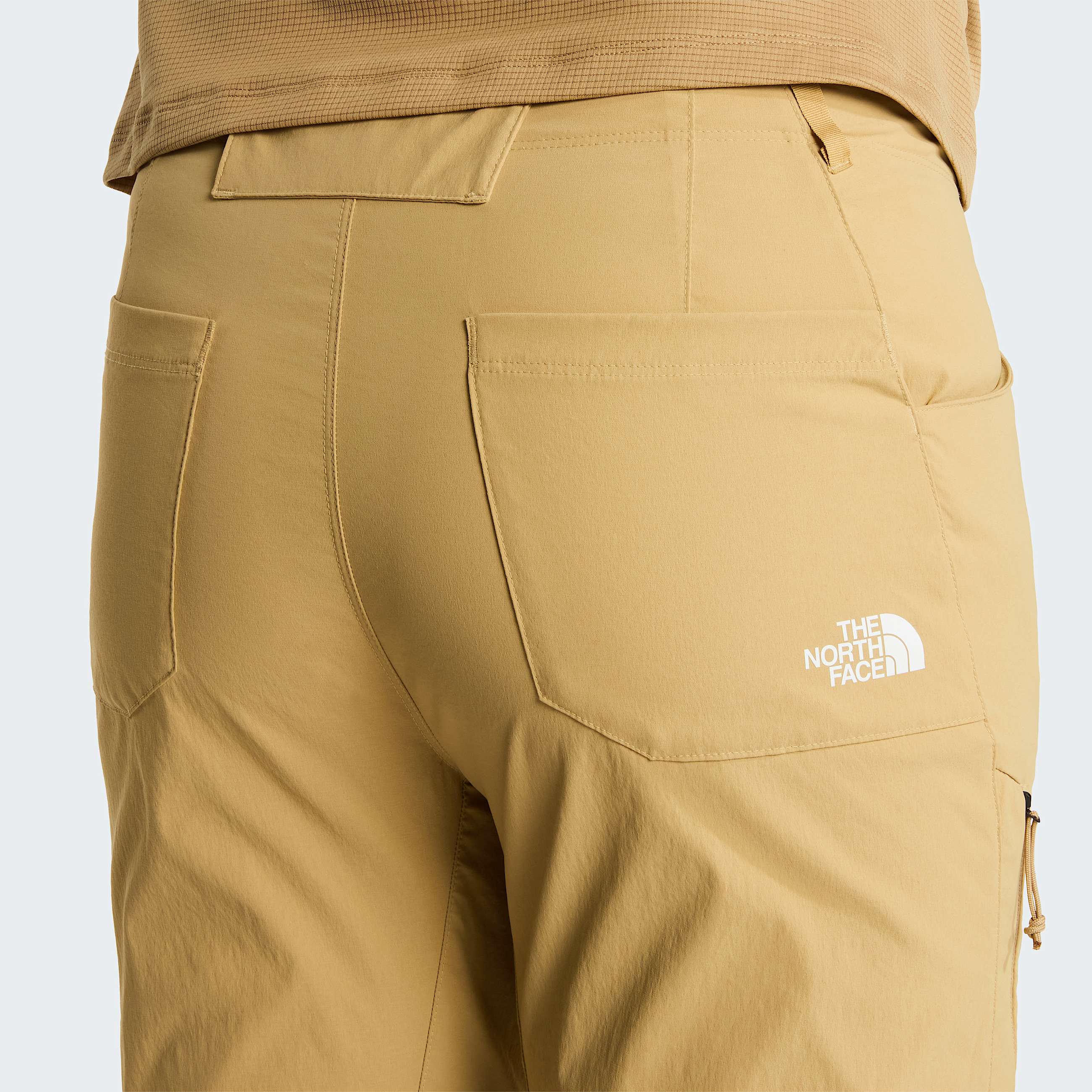 Womens Exploration Convertible Regular Straight Trousers TNF Khaki Stone ALT7