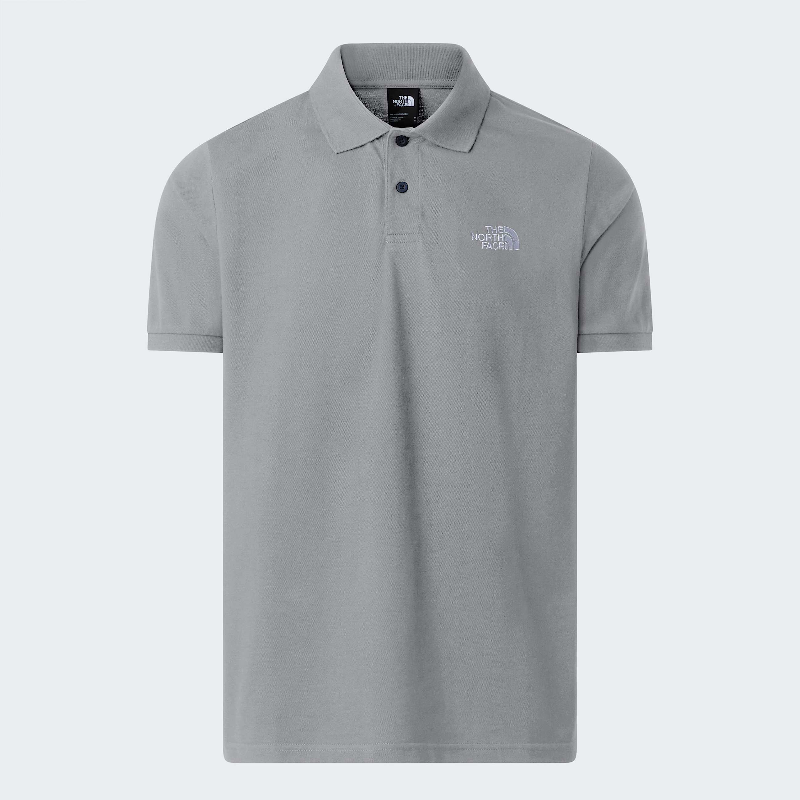 Mens Piquet Polo TShirt TNF HERO