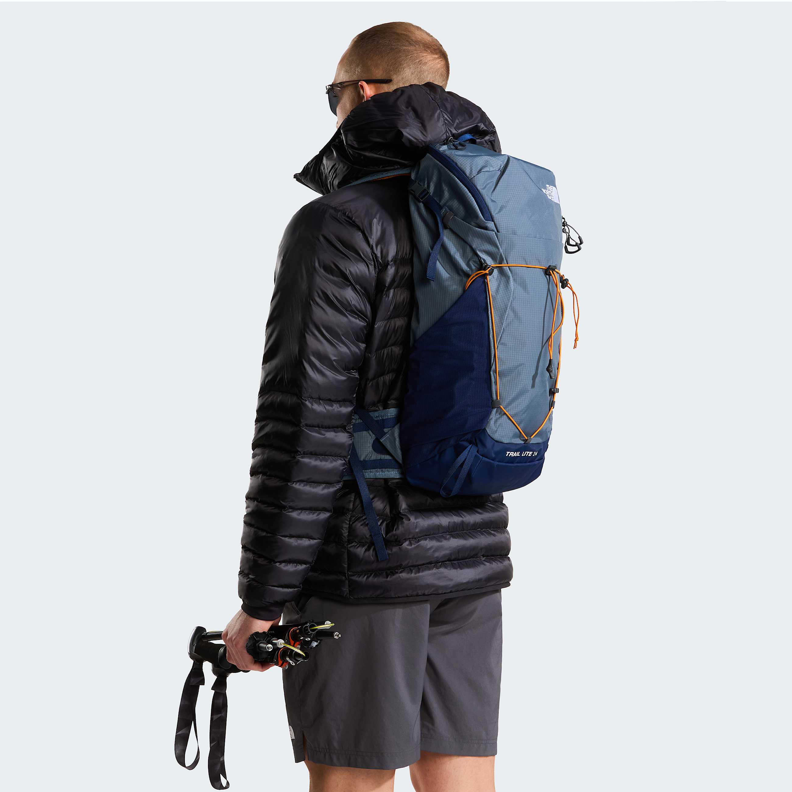 Trail Lite 24Litre Backpack  TNF Granite GreySummit NavyDust Orange ALT1